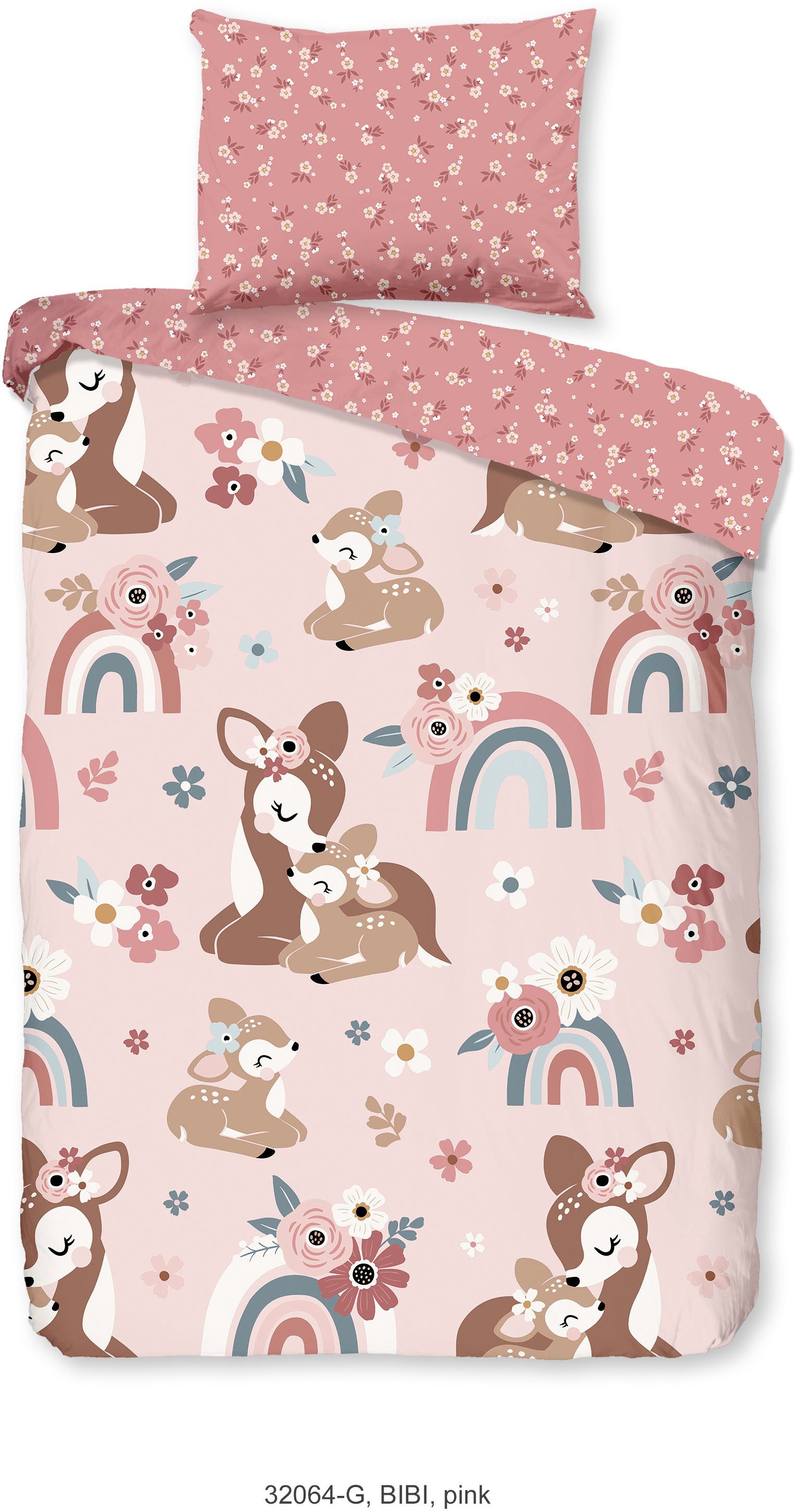 good morning Babybettwäsche Bibi blossom, Renforcé, günstig online kaufen