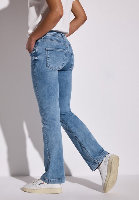 STREET ONE Slim-fit-Jeans High Waist günstig online kaufen