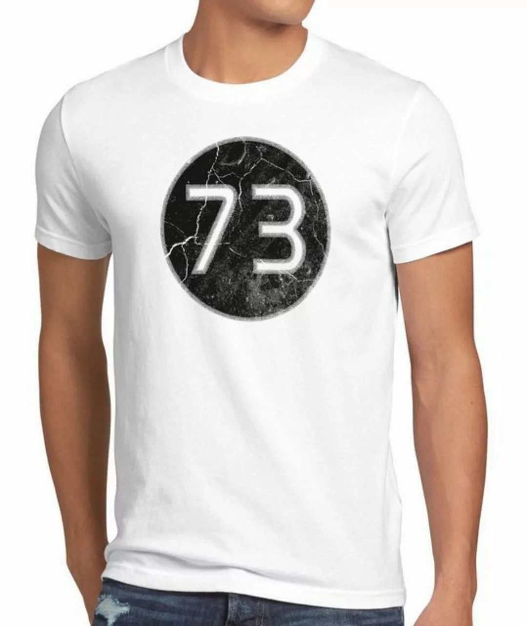 style3 T-Shirt 73 Sheldon Lieblingszahl the big bang theory sheldon cooper günstig online kaufen