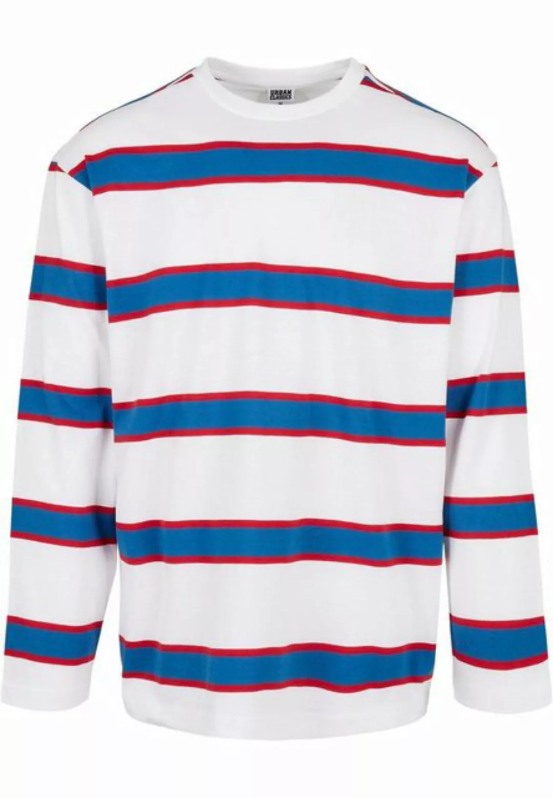 URBAN CLASSICS T-Shirt Urban Classics Herren Light Stripe Oversized LS (1-t günstig online kaufen