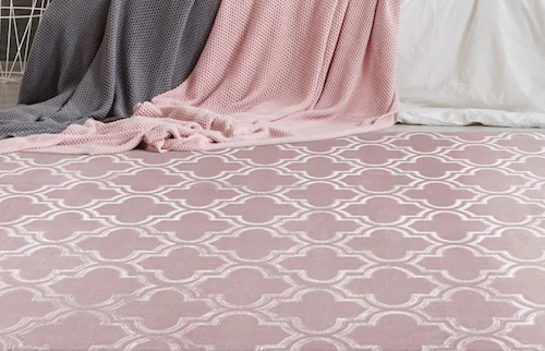 calo-deluxe Teppich »Latemar 200«, rechteckig, 7 mm Höhe, Hoch- Tief Strukt günstig online kaufen