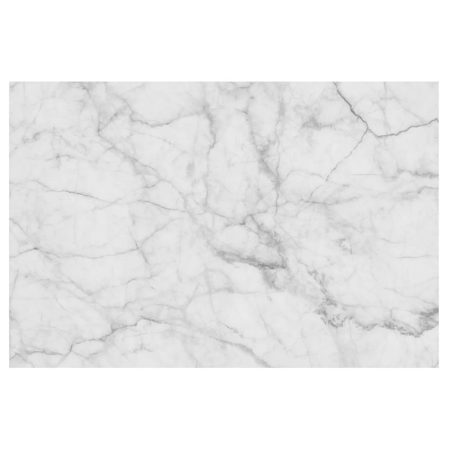 Bilderwelten Fototapete Bianco Carrara weiß Gr. 384 x 255 günstig online kaufen