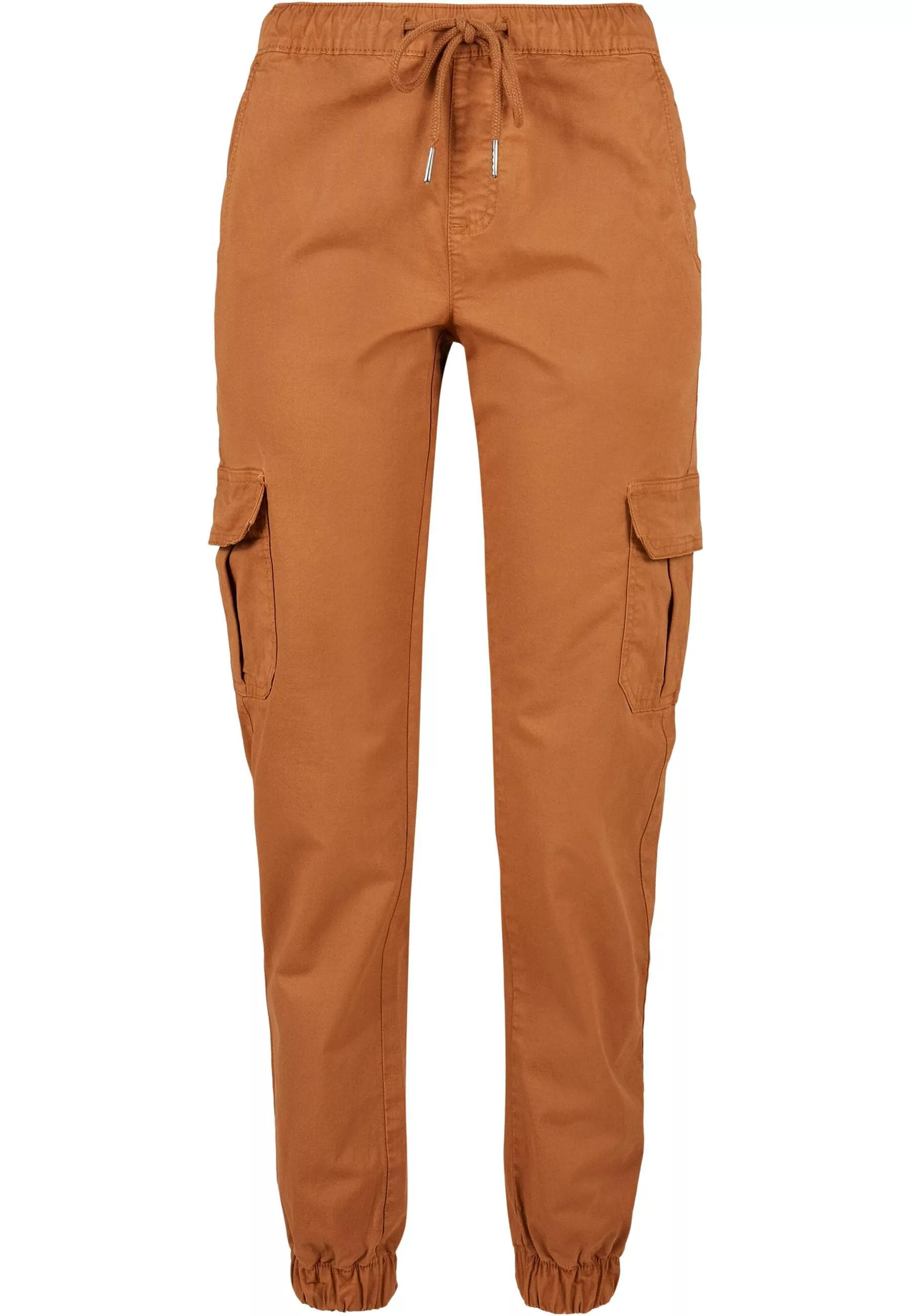 URBAN CLASSICS Cargohose "Urban Classics Damen Ladies High Waist Cargo Jogg günstig online kaufen