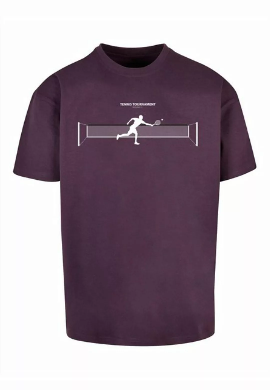 Merchcode T-Shirt Merchcode Herren Tennis Round 1 Heavy Oversized Tee (1-tl günstig online kaufen