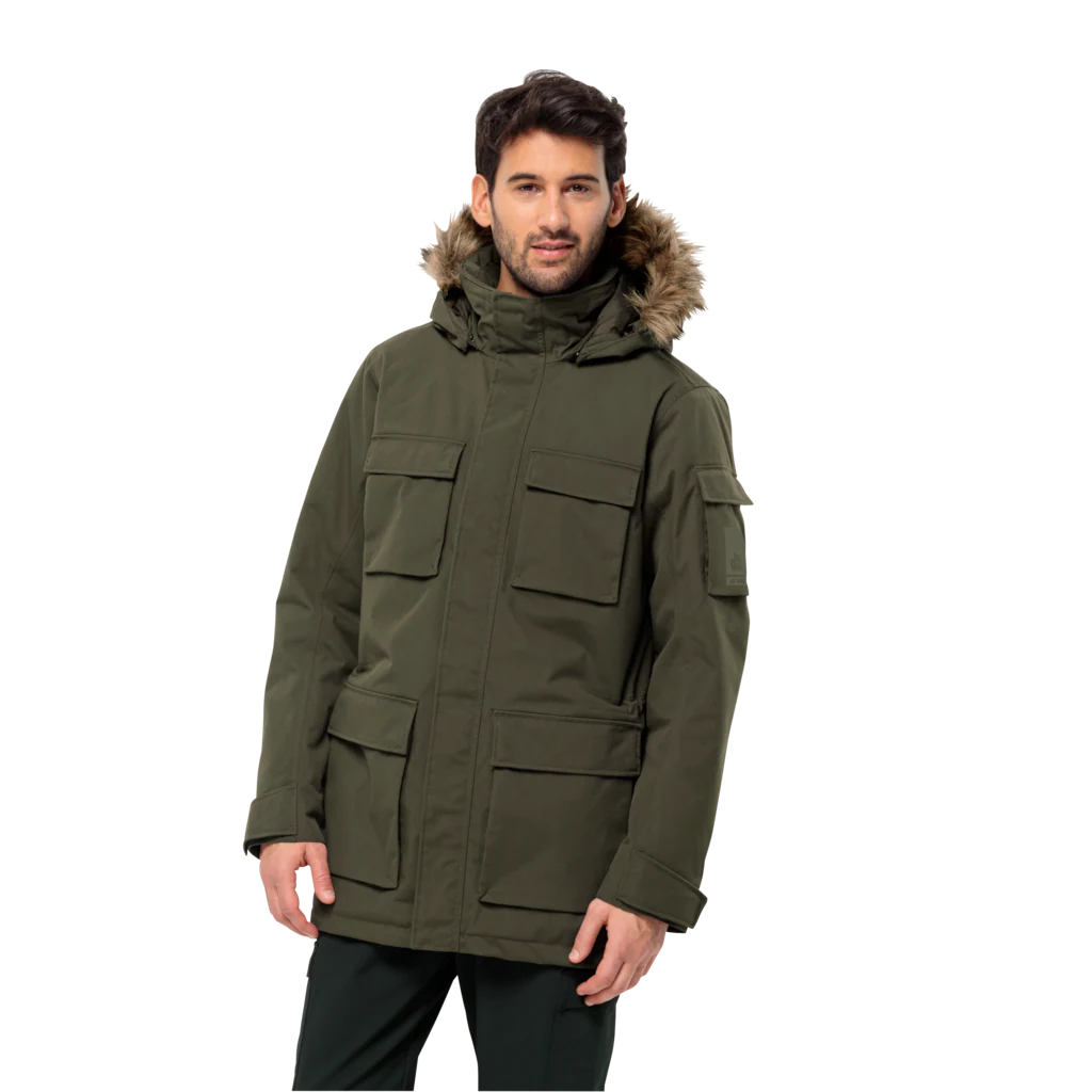 Jack Wolfskin Parka "GLACIER CANYON PARKA", mit Kapuze, mit Kunstfaserfüllu günstig online kaufen