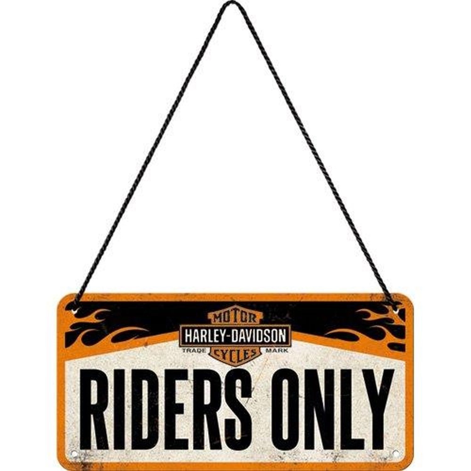 Nostalgic-Art Hängeschild Harley Davidson Riders Only günstig online kaufen