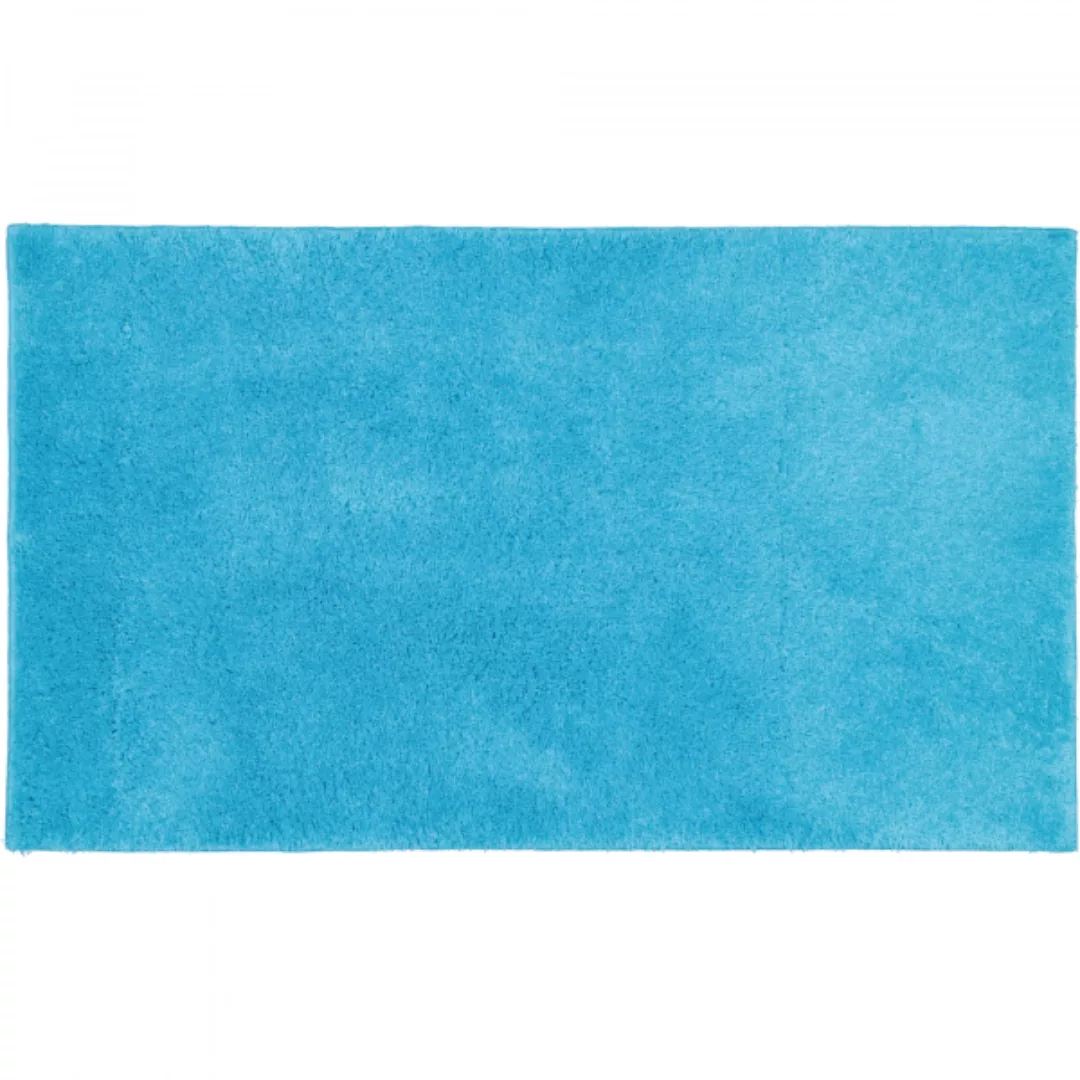 Vossen Badteppiche Timeless - Farbe: turquoise - 5570 - 70x120 cm günstig online kaufen