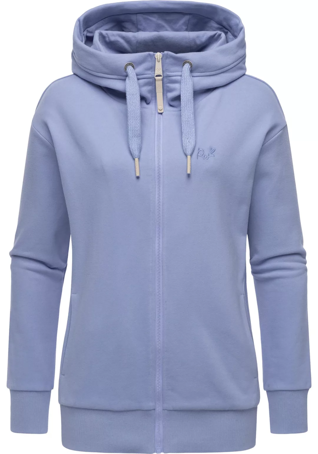 Ragwear Kapuzensweatjacke "Yodis Zip", weicher Damen Zip-Hoodie mit Kapuze günstig online kaufen