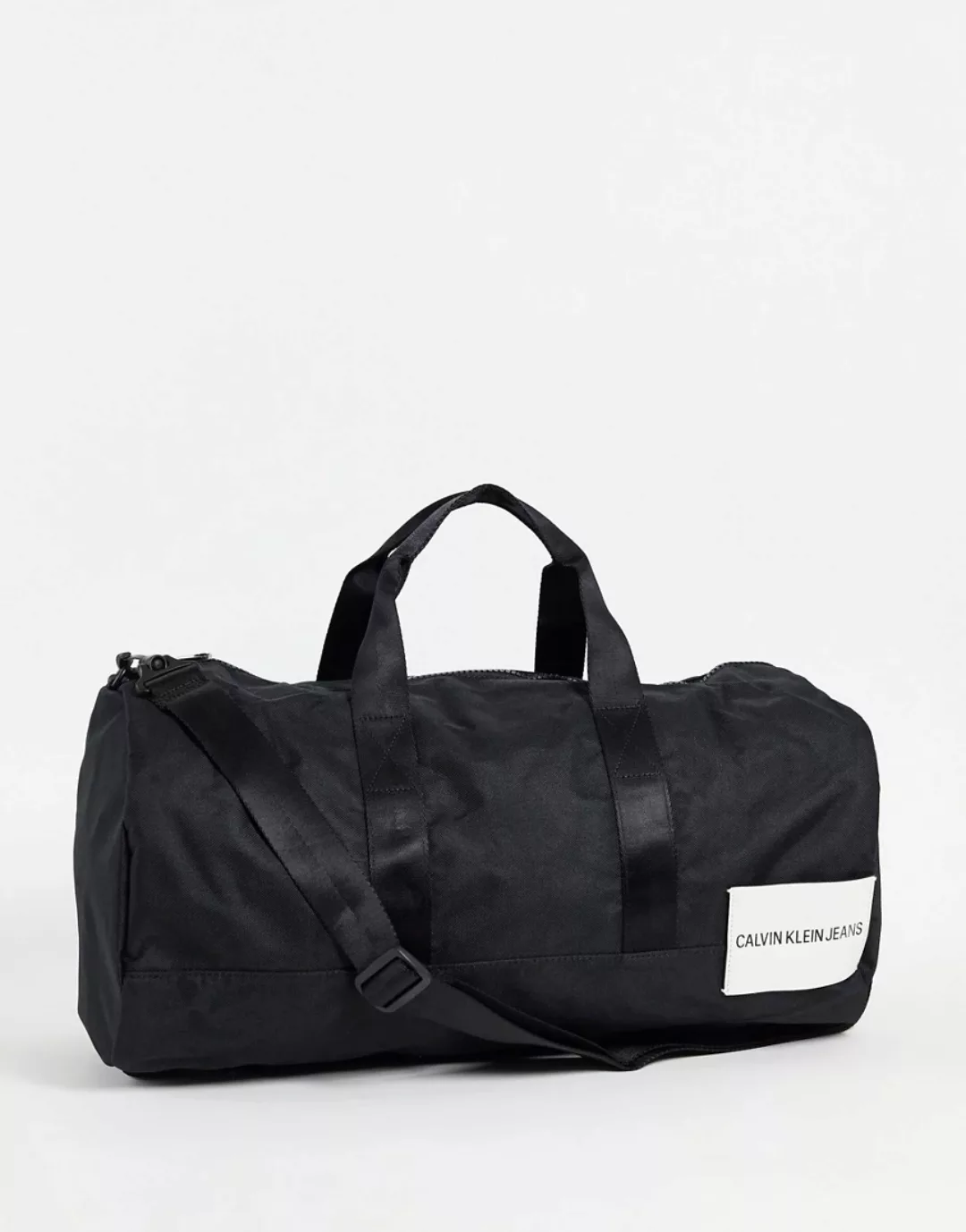 Calvin Klein – Reisetasche mit Logo in Schwarz günstig online kaufen