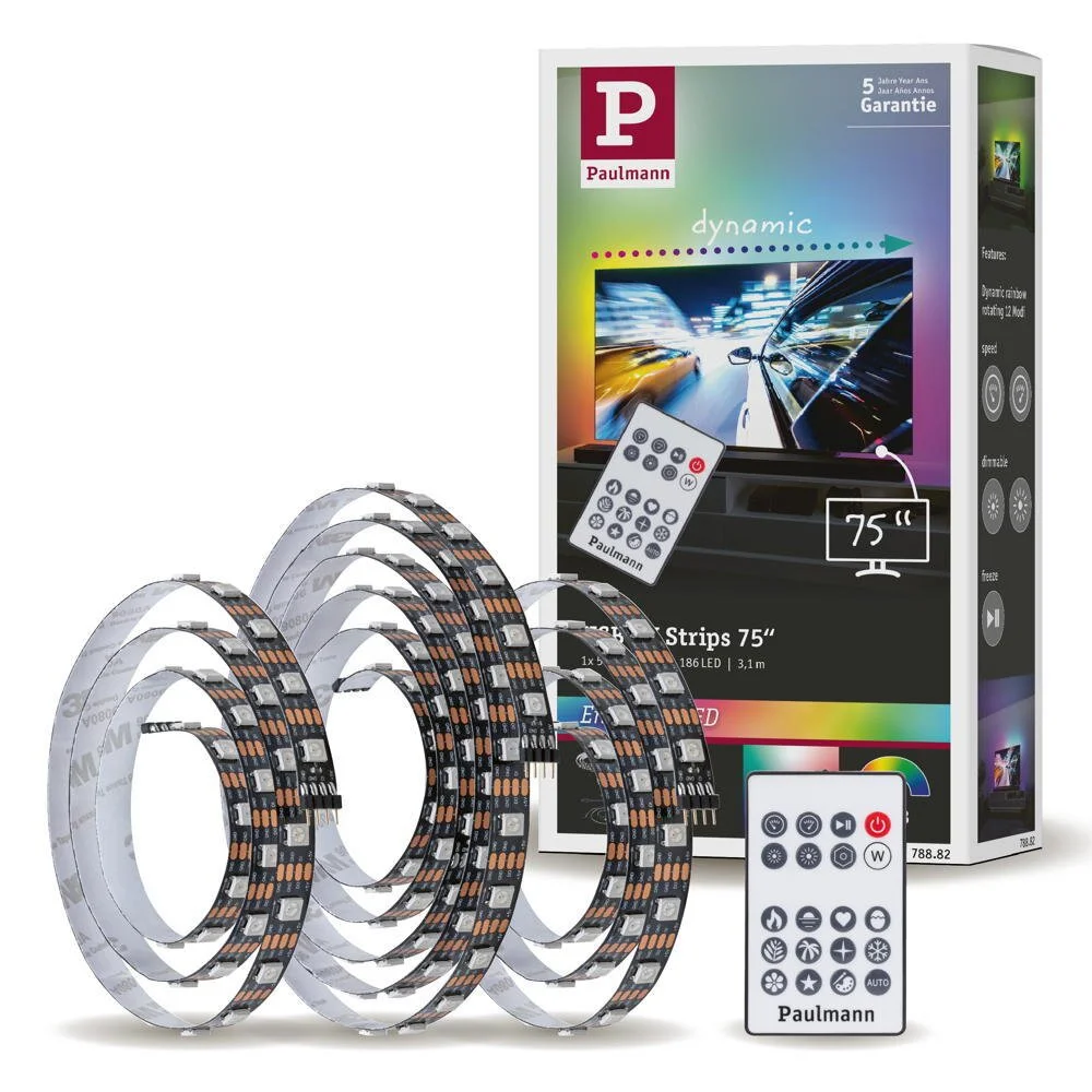 Paulmann EntertainLED LED-Strip RGB TV-Set 75 Zoll günstig online kaufen