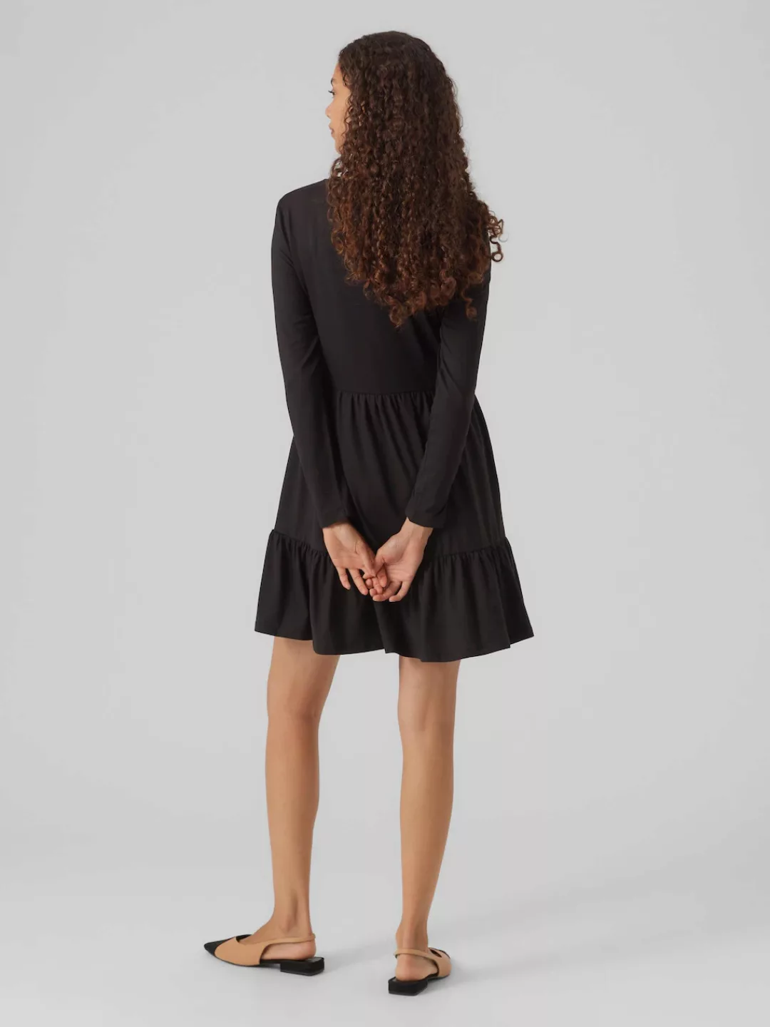Vero Moda Minikleid "VMINA LS SHORT DRESS JRS BOO" günstig online kaufen
