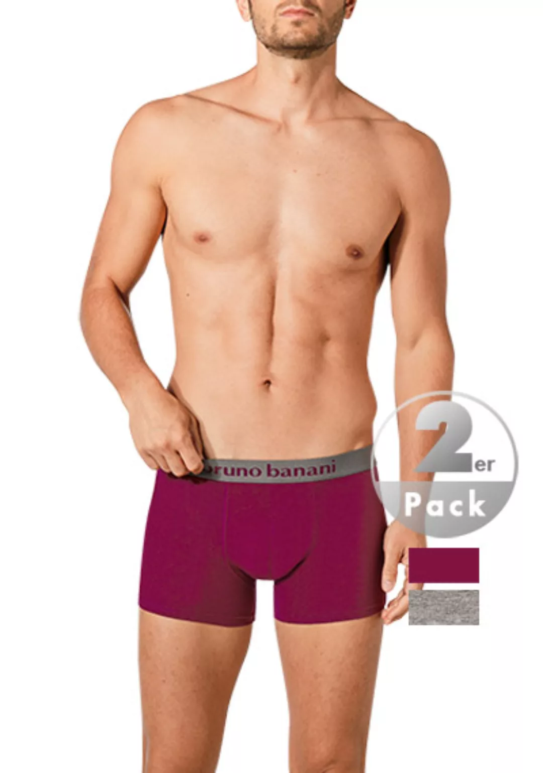 bruno banani Shorts 2er Pack Flow. 2203-1388/4508 günstig online kaufen