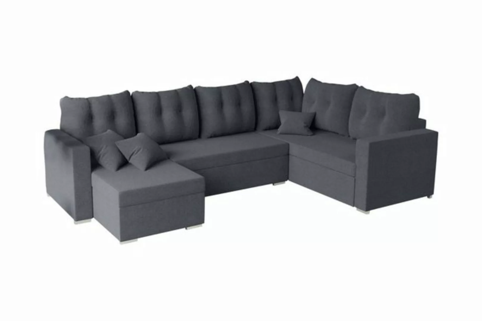 99rooms Wohnlandschaft Diego, U-Form, Sofa, Relaxfunktion günstig online kaufen