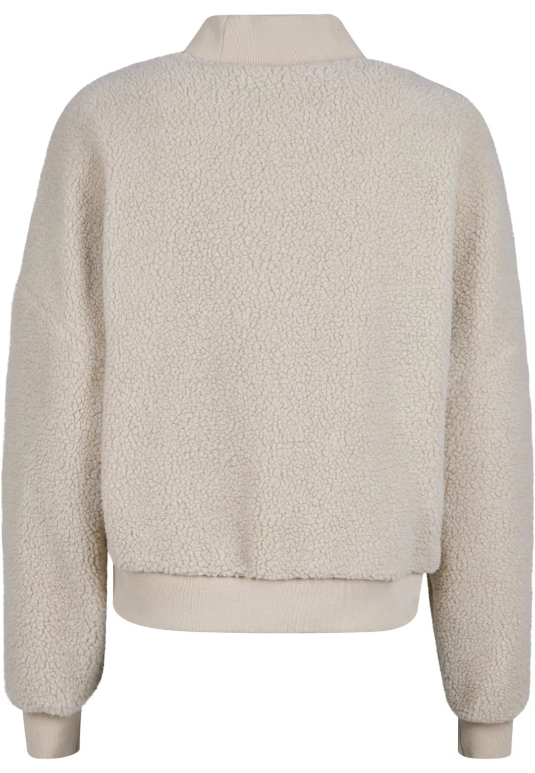 URBAN CLASSICS Sweater "Urban Classics Damen Ladies Sherpa Crewneck" günstig online kaufen