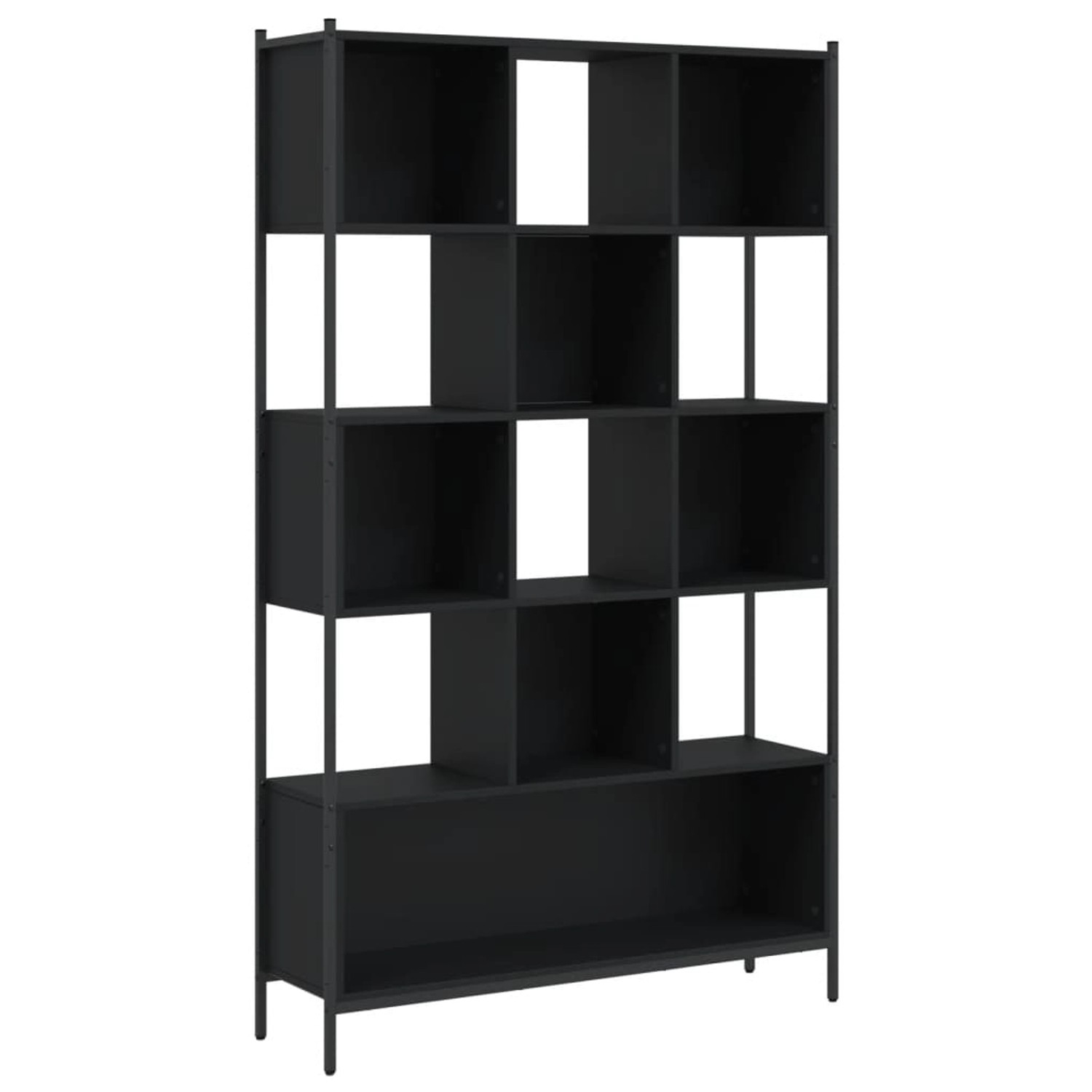 vidaXL Bücherregal Schwarz 102x28x172 cm Holzwerkstoff günstig online kaufen