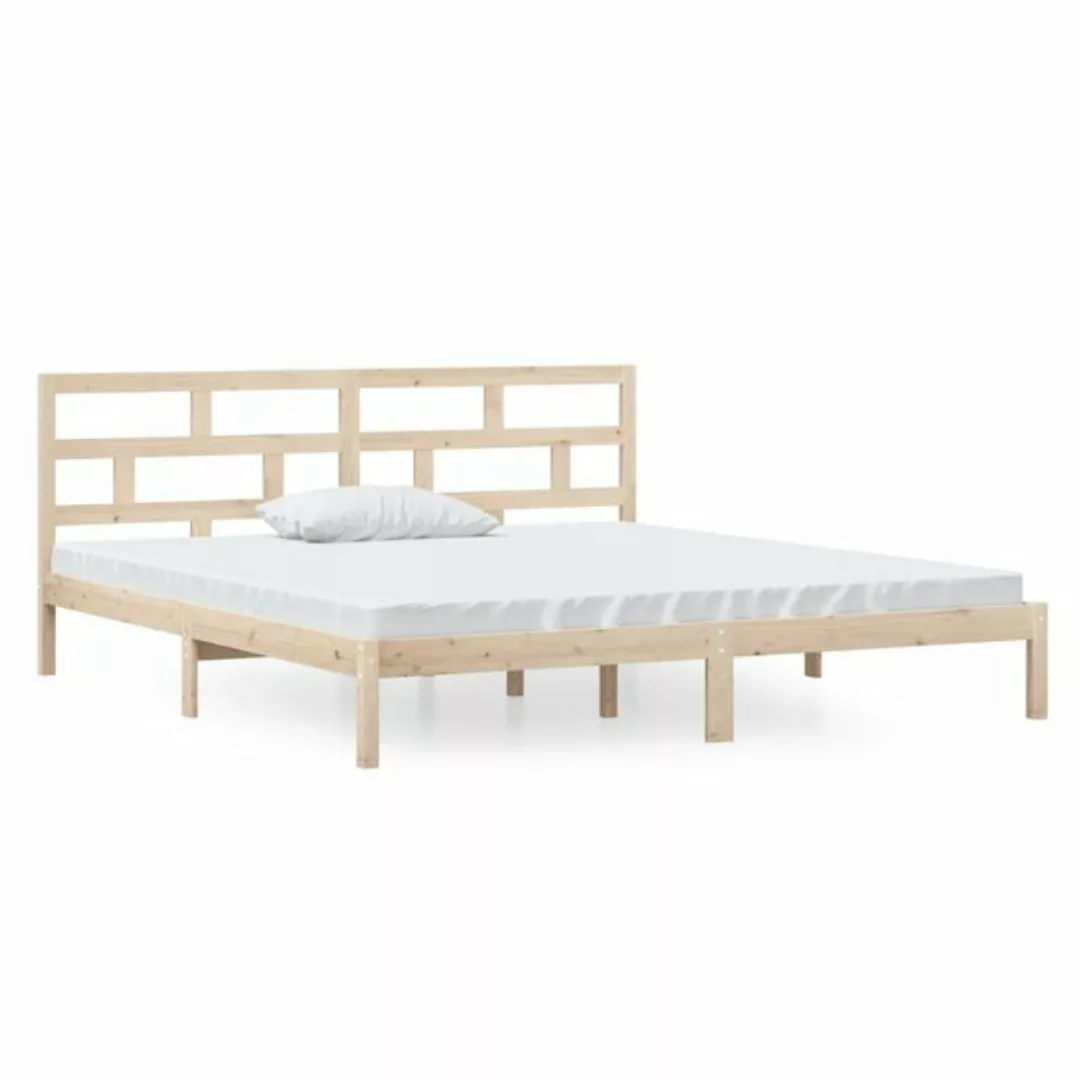 furnicato Bett Massivholzbett Kiefer 140x190 cm günstig online kaufen