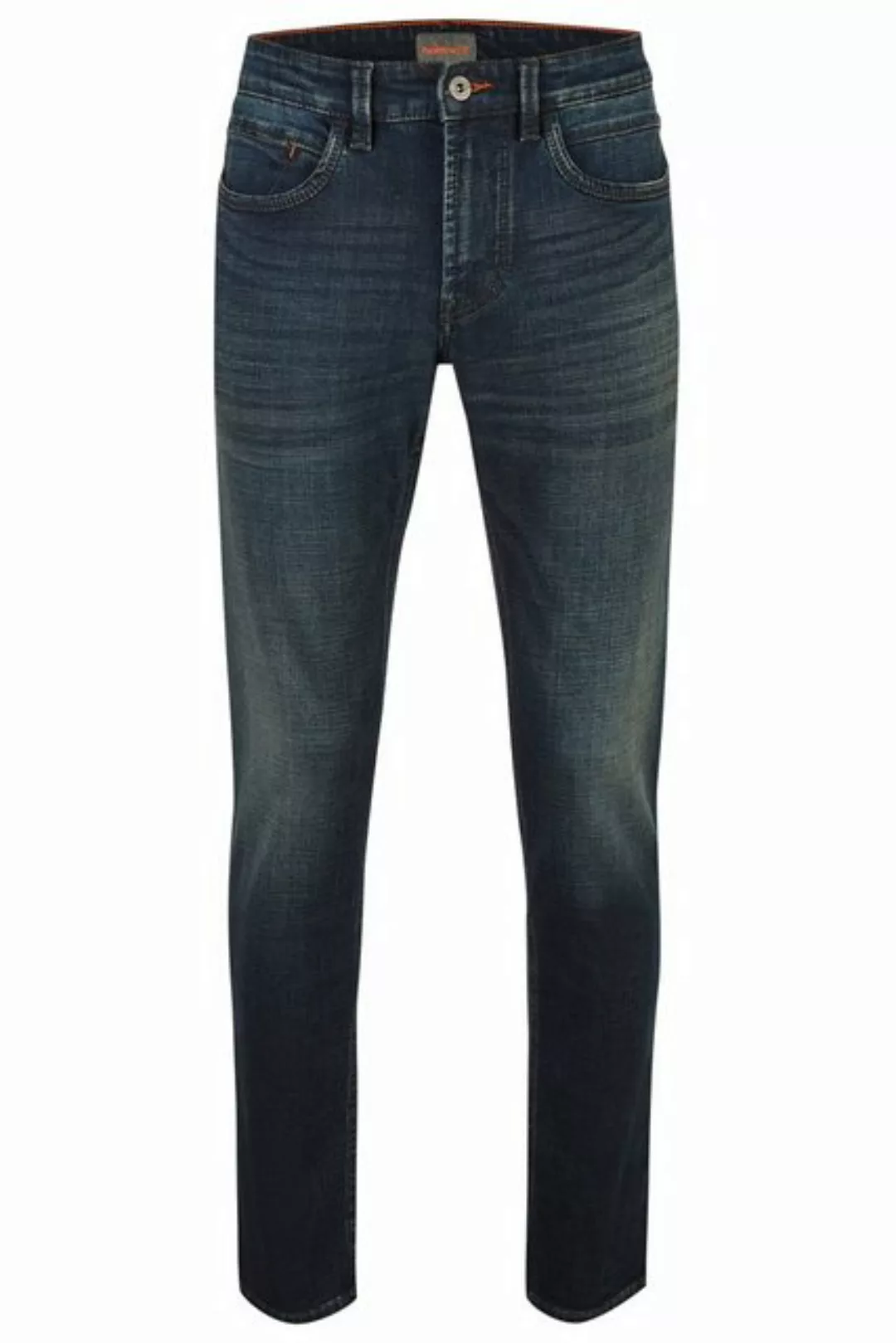 Hattric Slim-fit-Jeans Hattric Herren 5-Pocket-Hose Harris Cross-Hatch günstig online kaufen