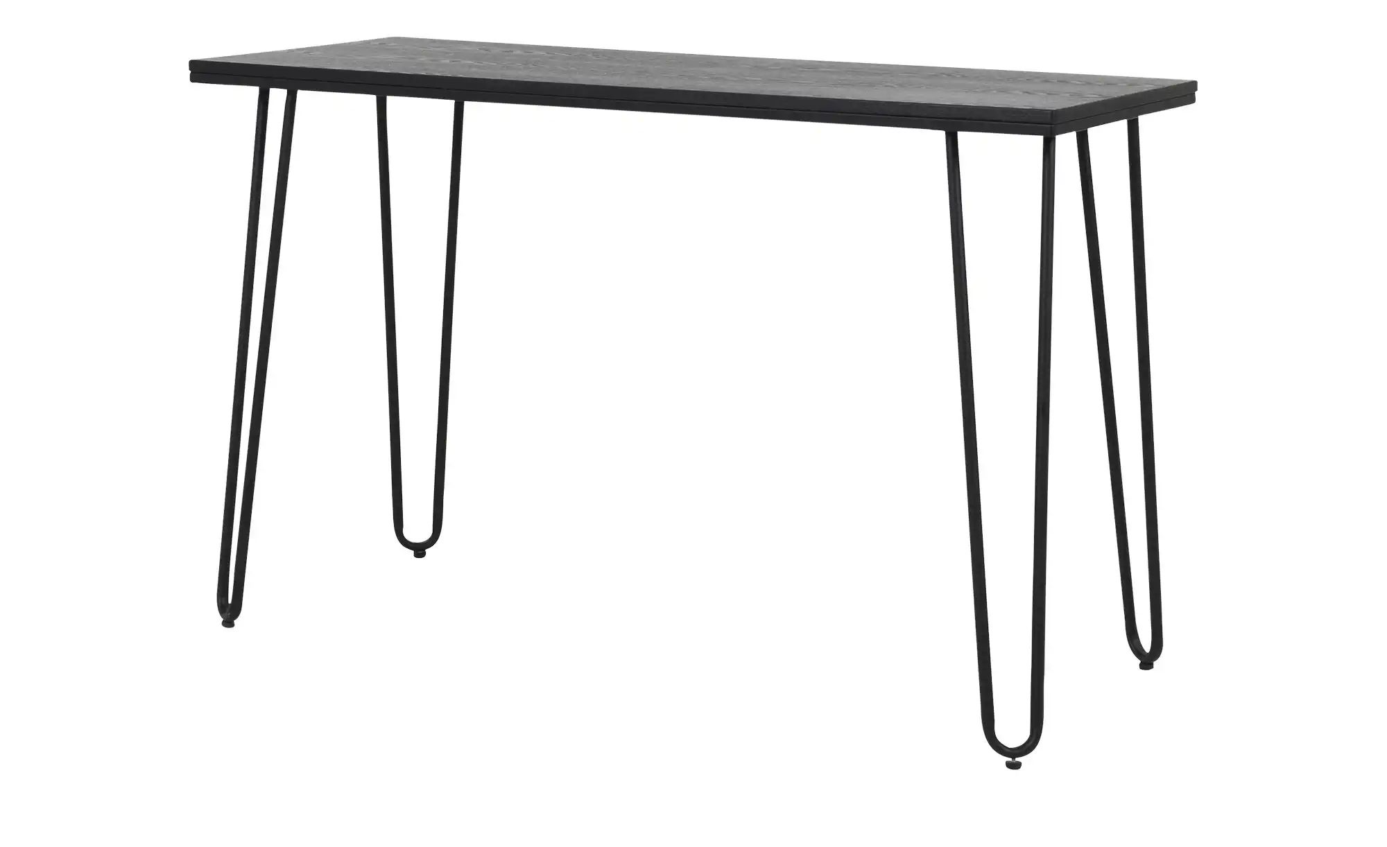 Schreibtisch  Work ¦ schwarz ¦ Maße (cm): B: 120 H: 75 T: 50.0 Tische > Sch günstig online kaufen