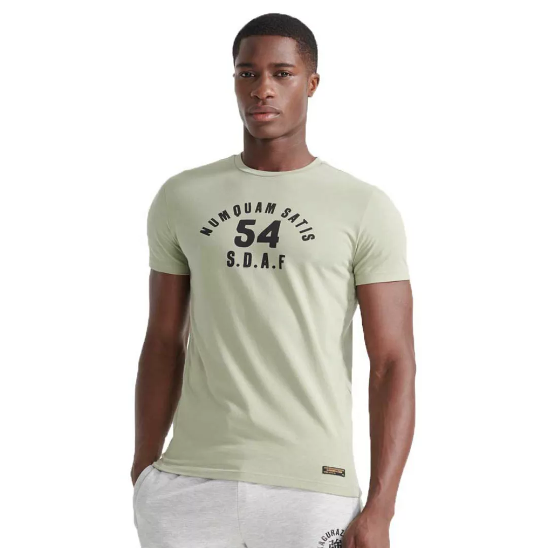 Superdry Training Bootcamp Kurzarm T-shirt S Seagrass günstig online kaufen