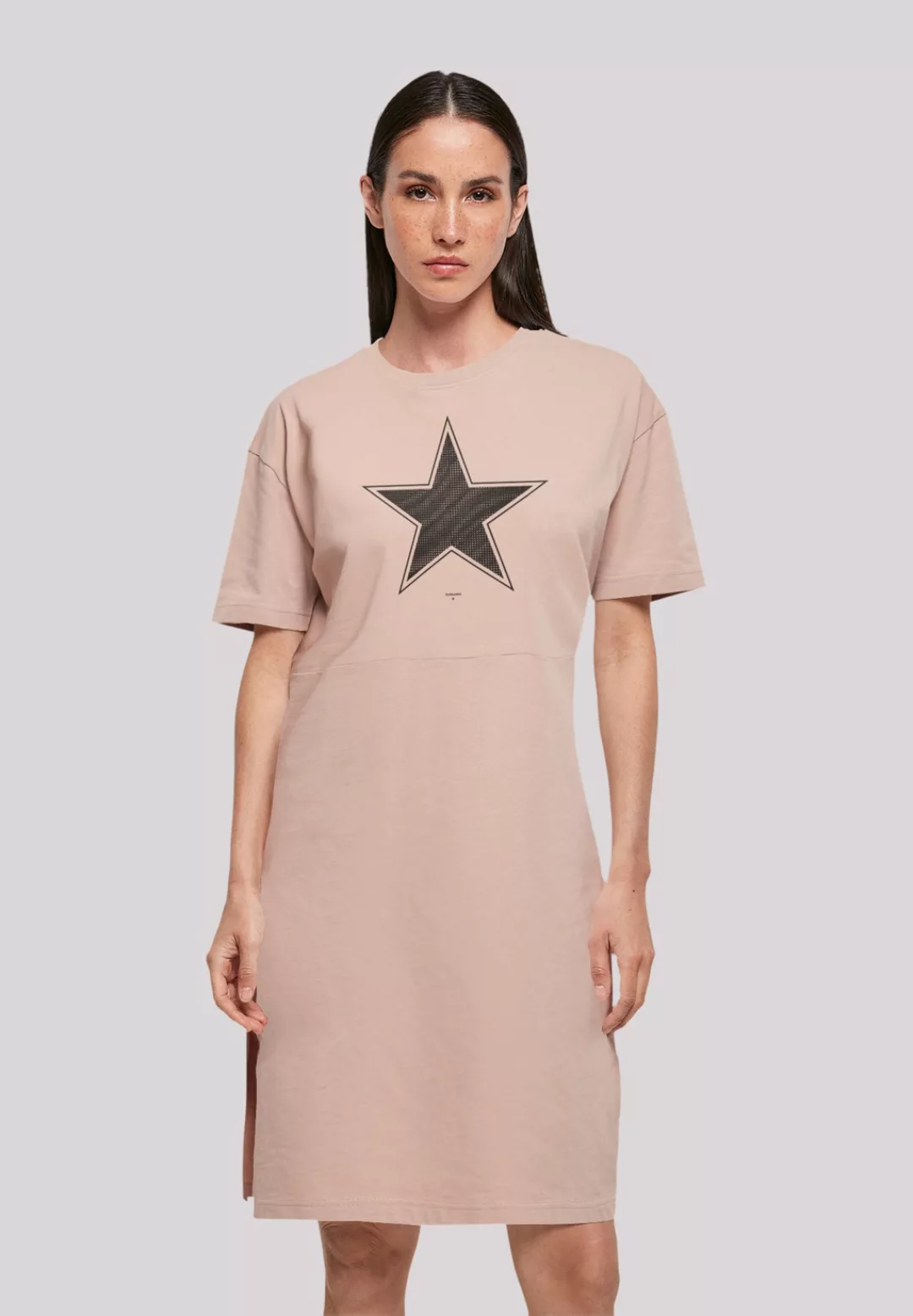 F4NT4STIC Shirtkleid "Stern Basic", Print günstig online kaufen