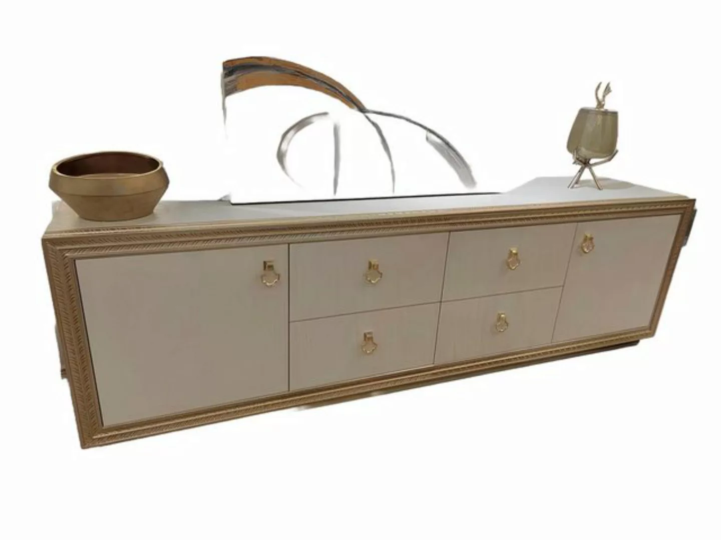 Xlmoebel TV-Schrank Wohnzimmermöbel-TV-Schrank-Regal-Sideboard-Kommode nied günstig online kaufen