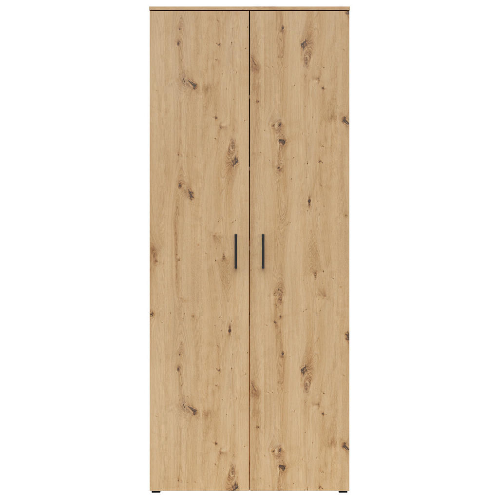 Schrank Multi-Stauraum Typ 37 Eiche Artisan Nachbildung B/H/T: ca. 80x195x4 günstig online kaufen