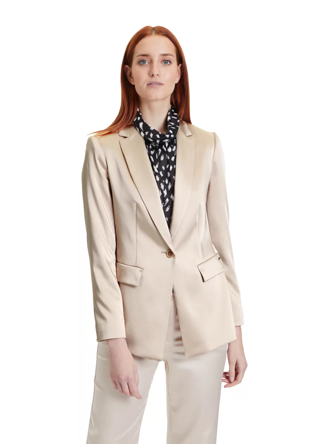 Betty&Co Longblazer "Betty & Co Businessblazer mit Taschen", Material günstig online kaufen