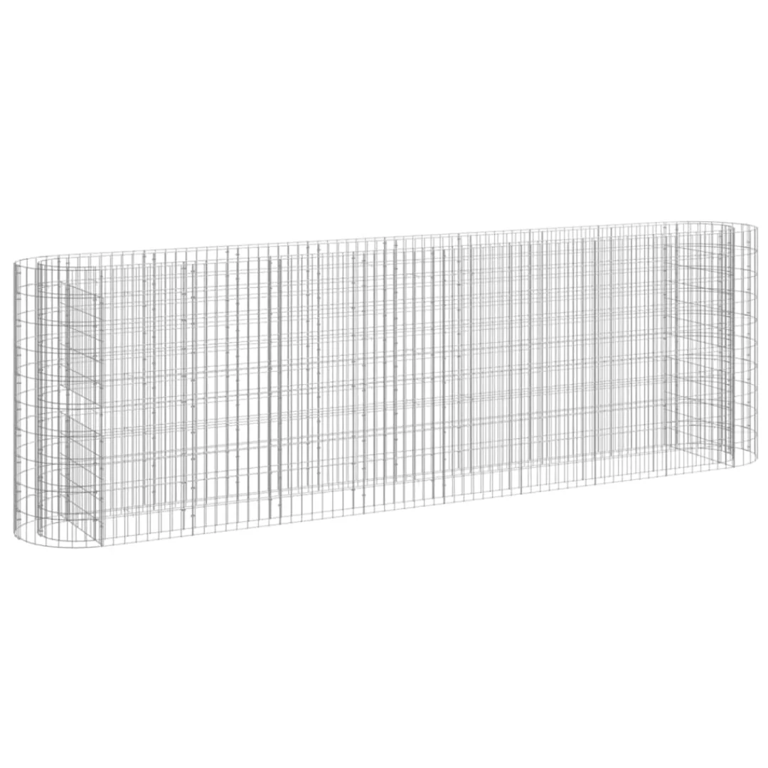 Vidaxl Gabionen-hochbeet Verzinktes Eisen 330x50x100 Cm günstig online kaufen