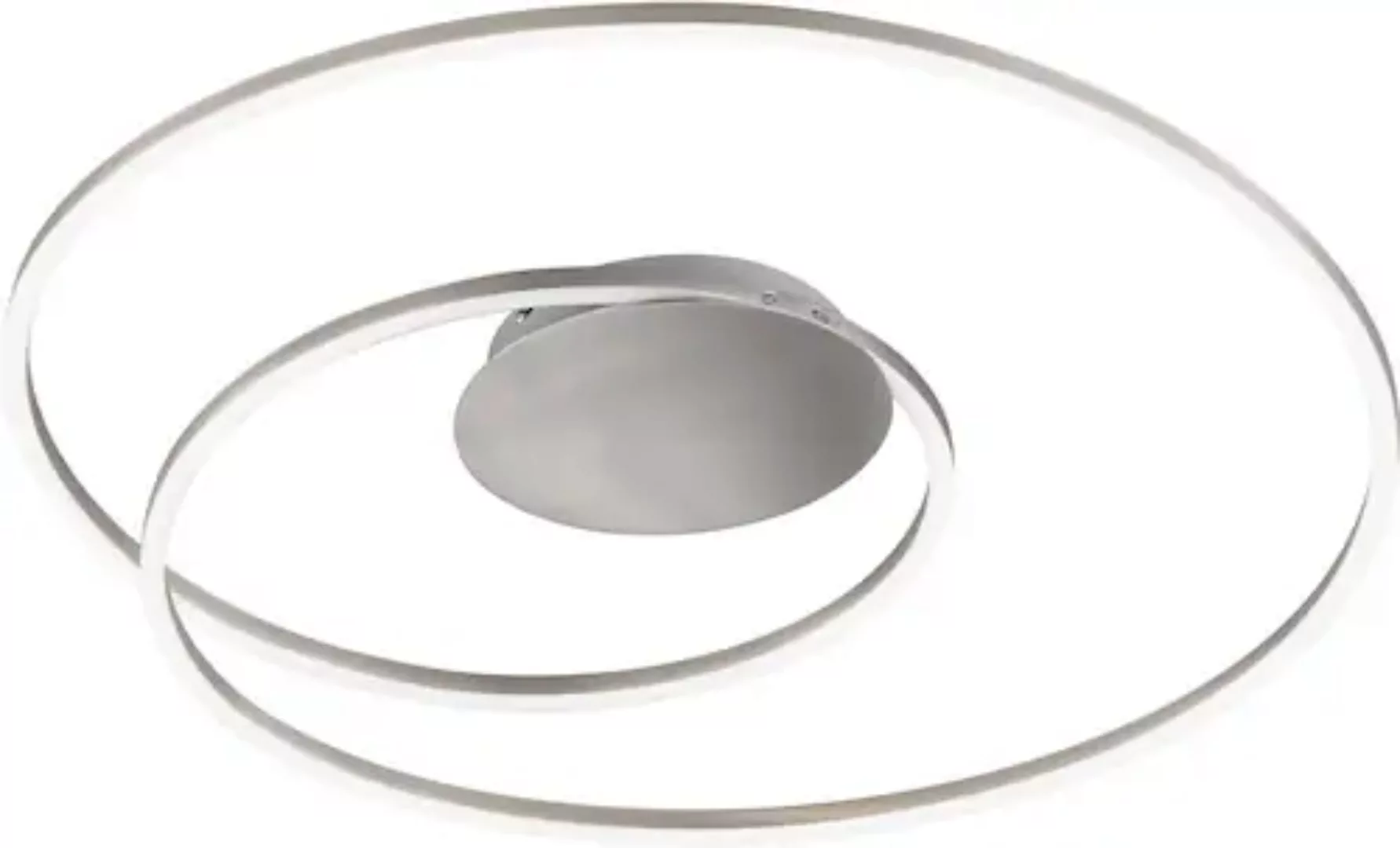 LED-Deckenleuchte Holy Ø 49cm nickel matt günstig online kaufen
