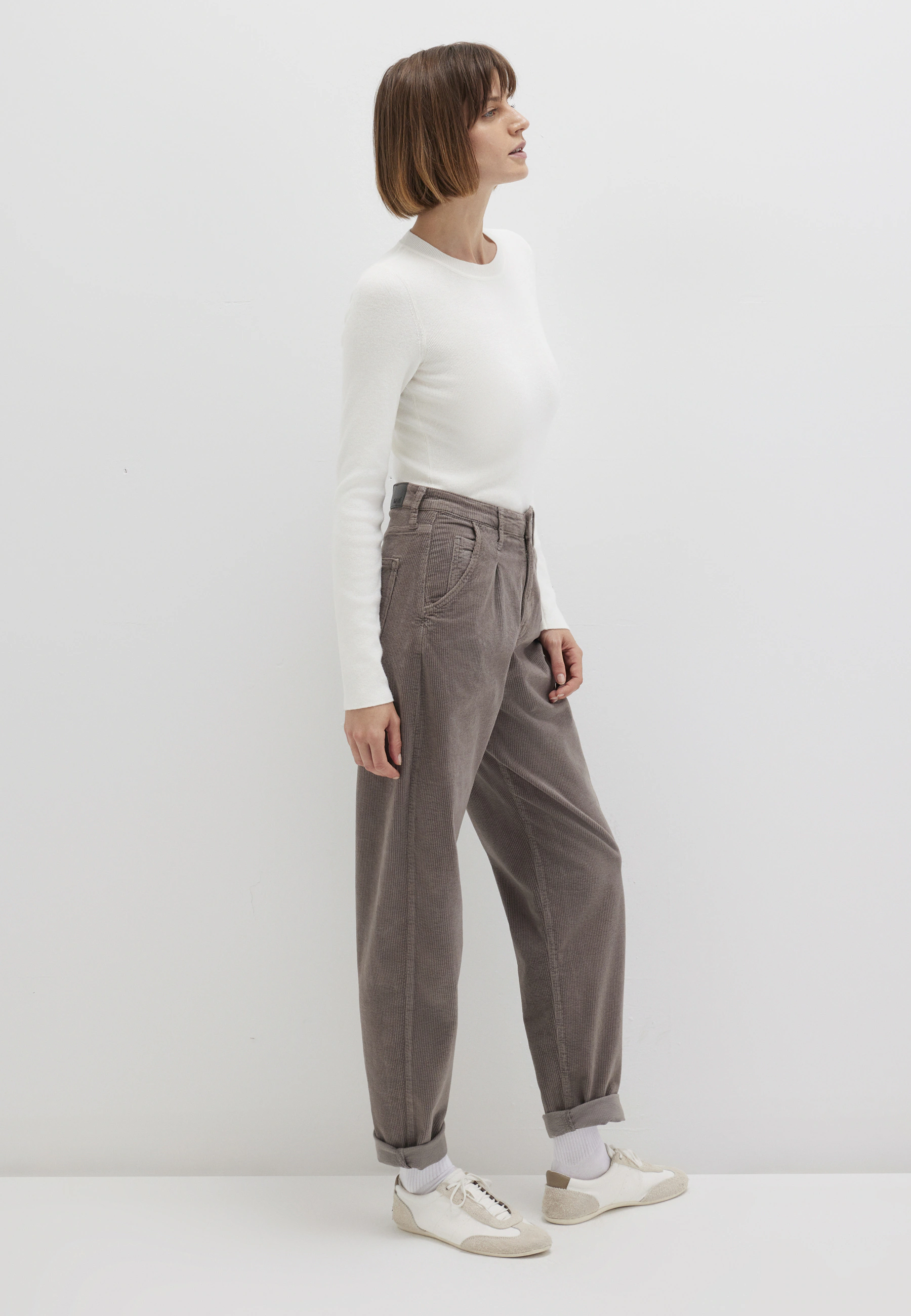 Mavi Weite Jeans "LAURA", Pleated Baggy Pants günstig online kaufen