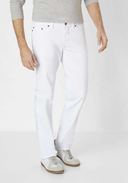 Paddock's Slim-fit-Jeans PIPE Weiße Jeans mit Motion & Comfort Elastizität günstig online kaufen