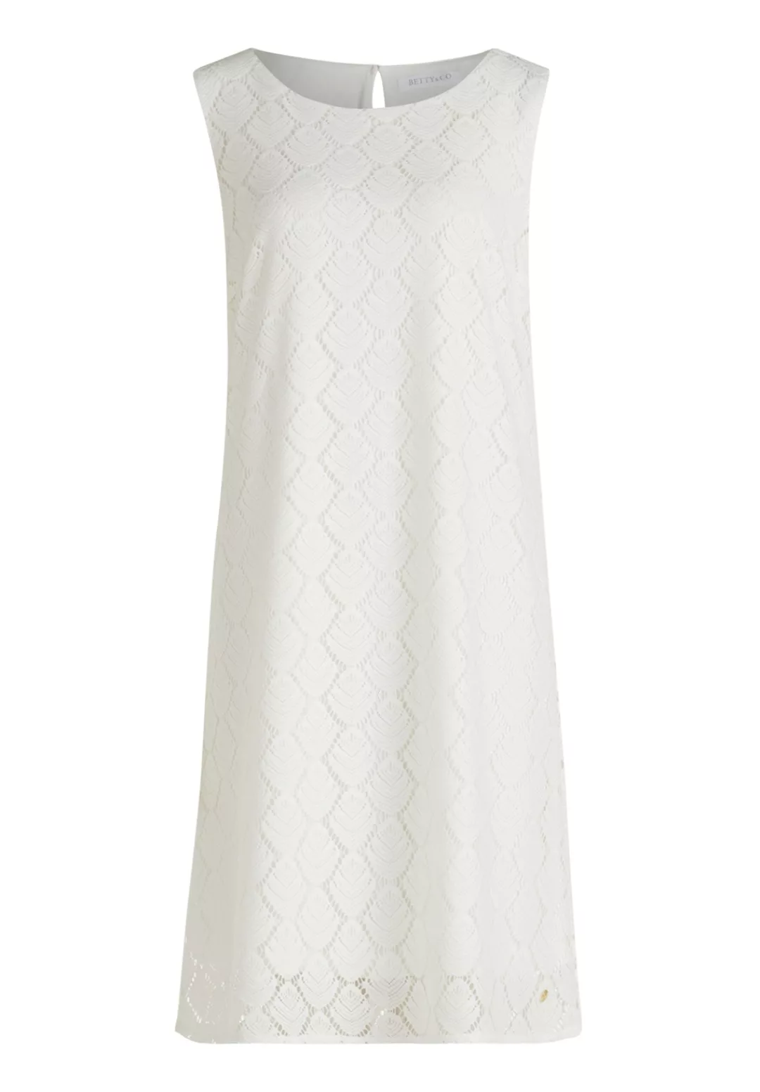 Betty&Co Spitzenkleid "Betty & Co Damen Sommerkleid Spitzenkleid ohne Arm", günstig online kaufen
