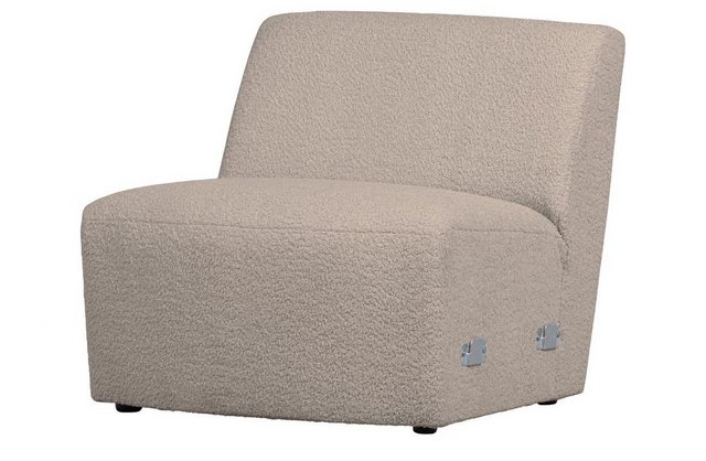 WOOOD Sofa Coco 1-Sitzer aus Boucle-Stoff günstig online kaufen