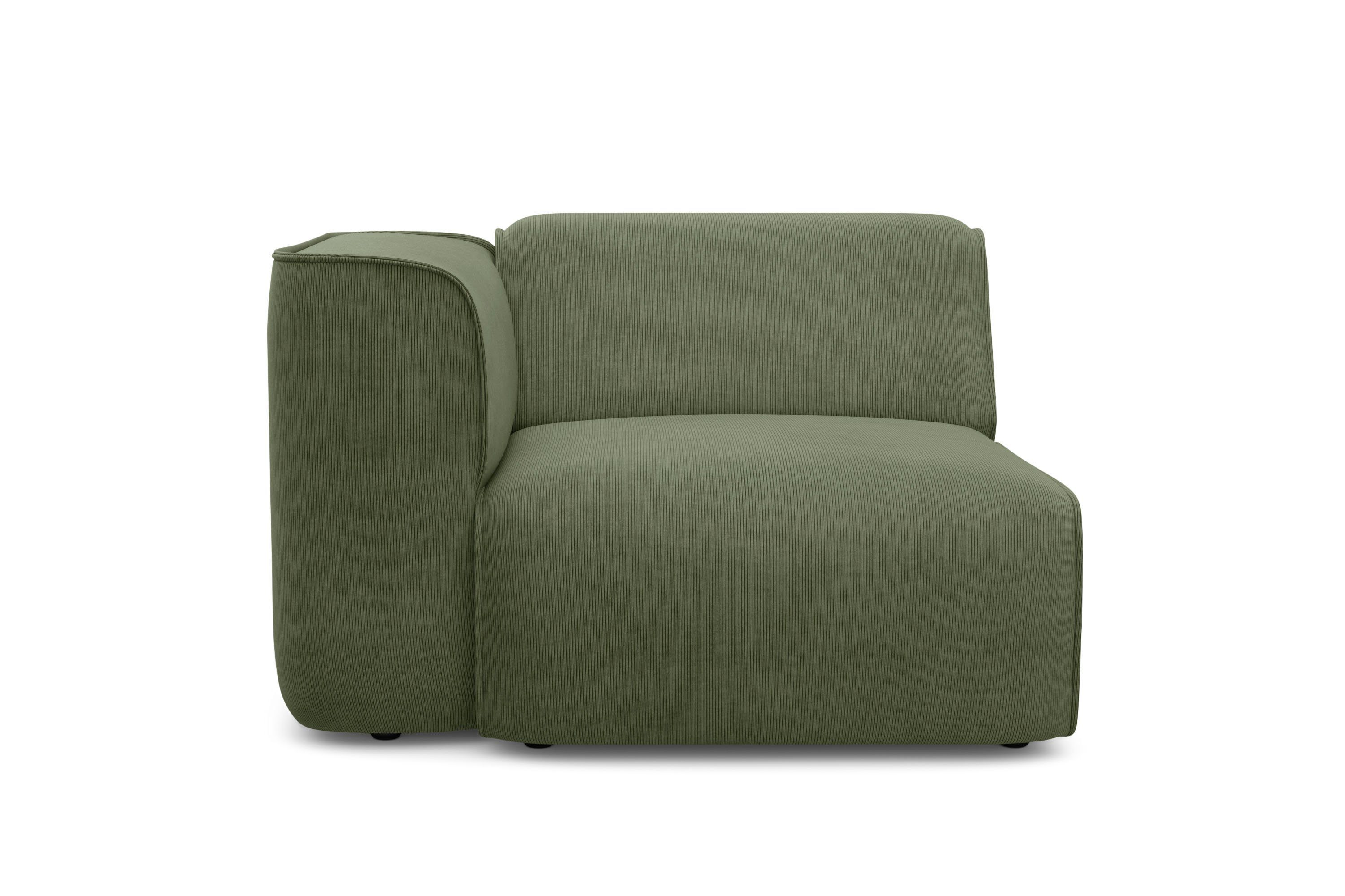 RAUM.ID Sessel "Merid Sofa-Eckelement, Maße B/T/H: 109/97/46 cm", als Modul günstig online kaufen