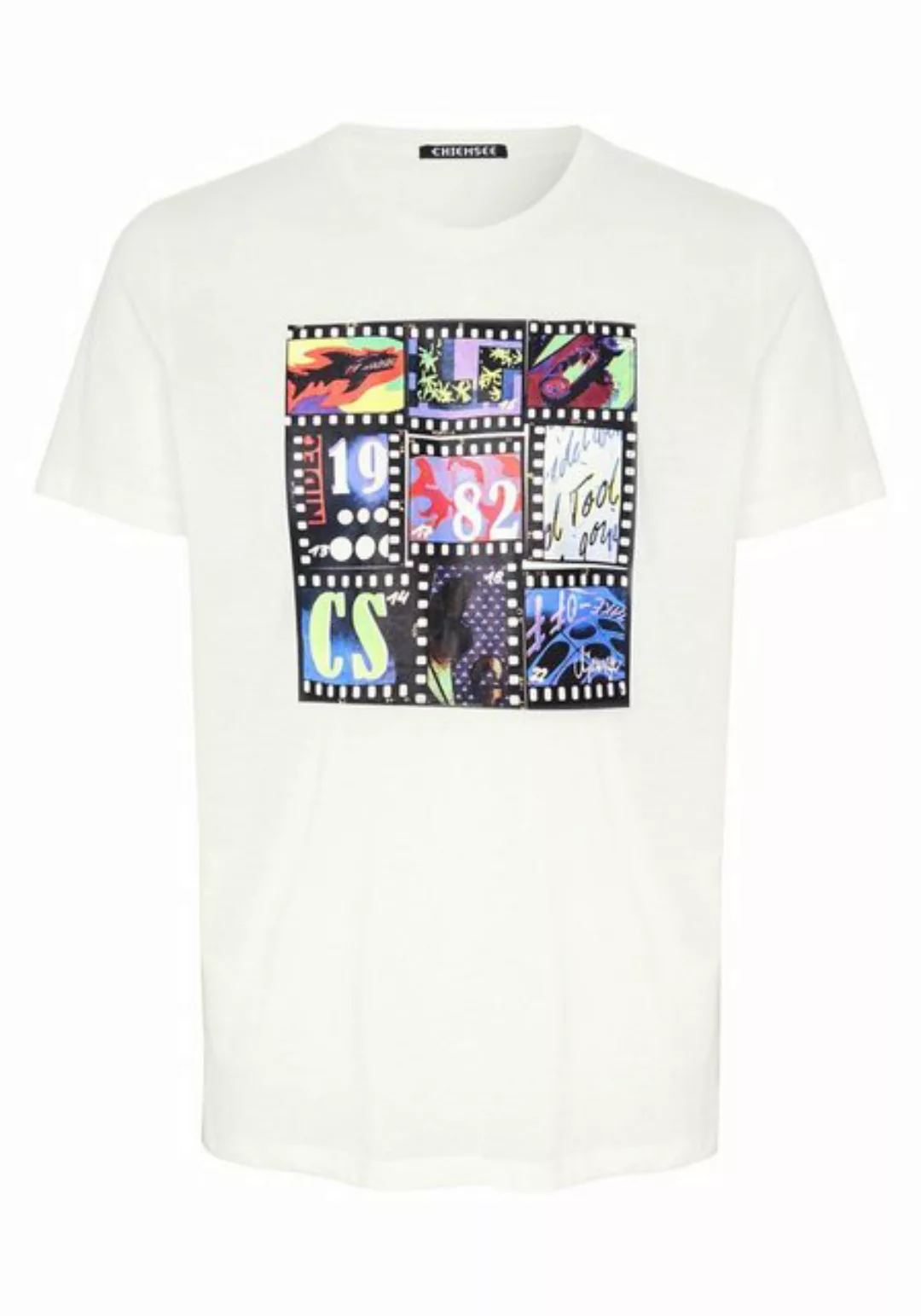 Chiemsee Print-Shirt T-Shirt mit Art-Frontprint 1 günstig online kaufen