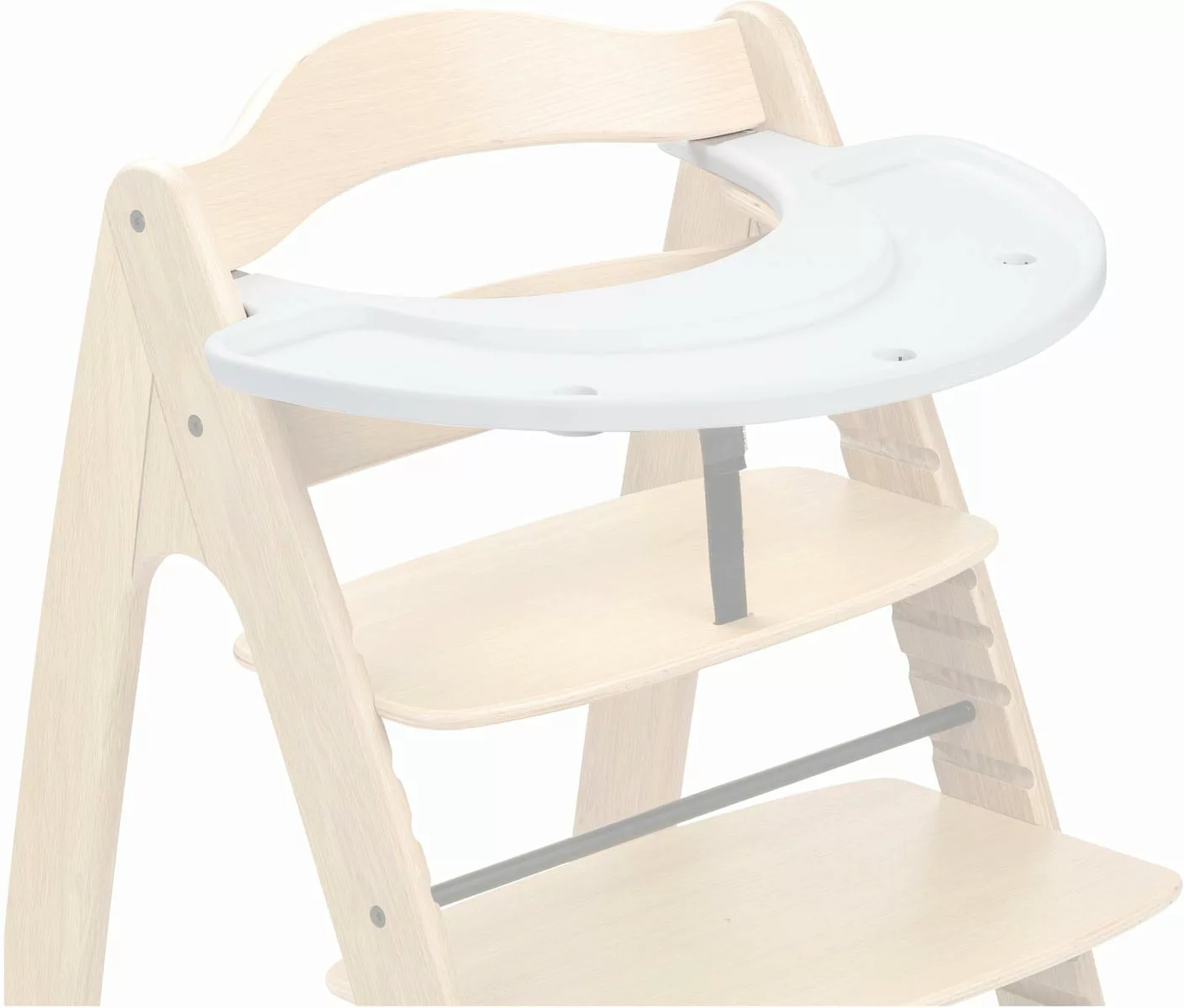 Hauck Hochstuhltablett "Arketa Play Tray, White" günstig online kaufen