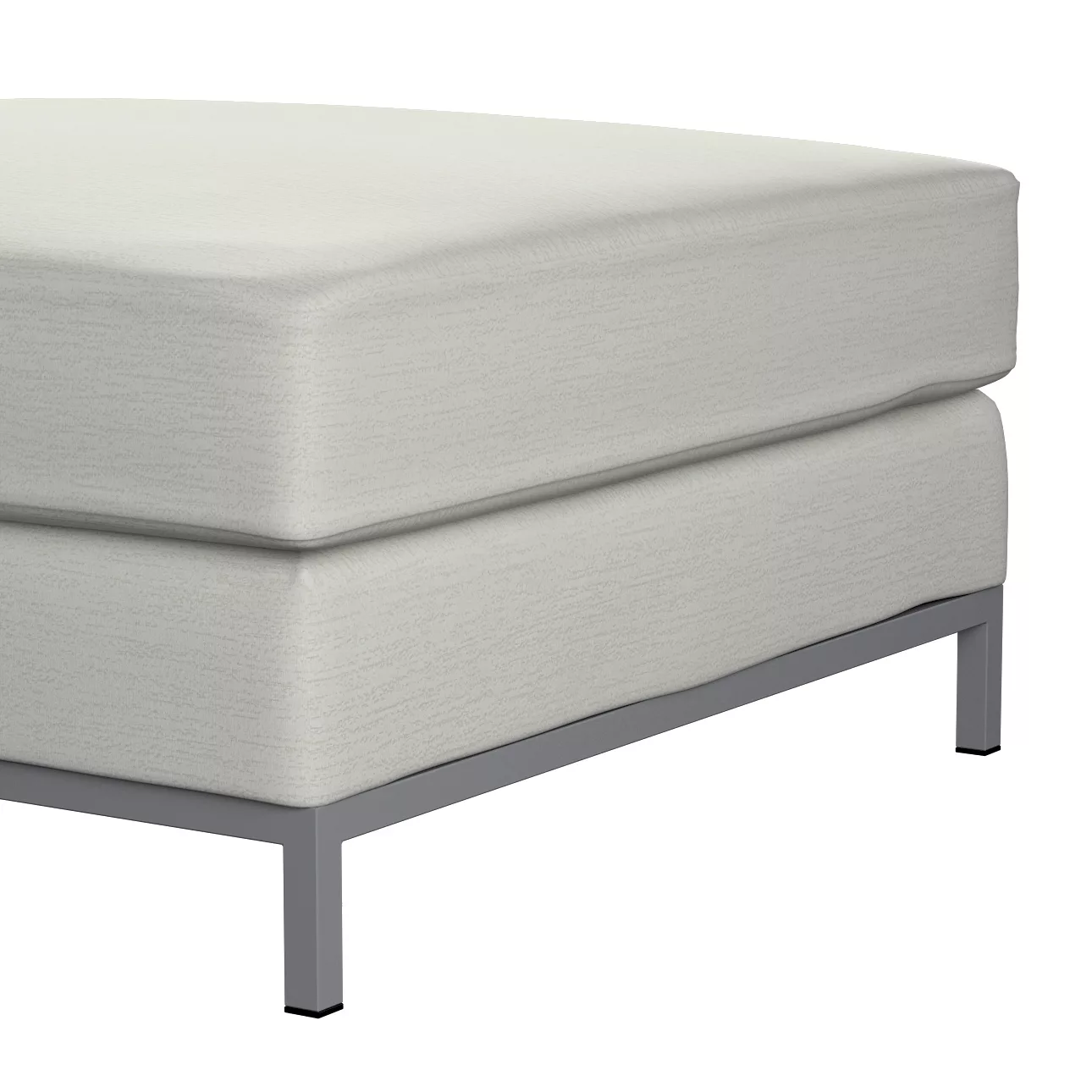 Bezug für Kramfors Hocker, mittelgrau, Husse, Kramfors Hocker, Living II (1 günstig online kaufen