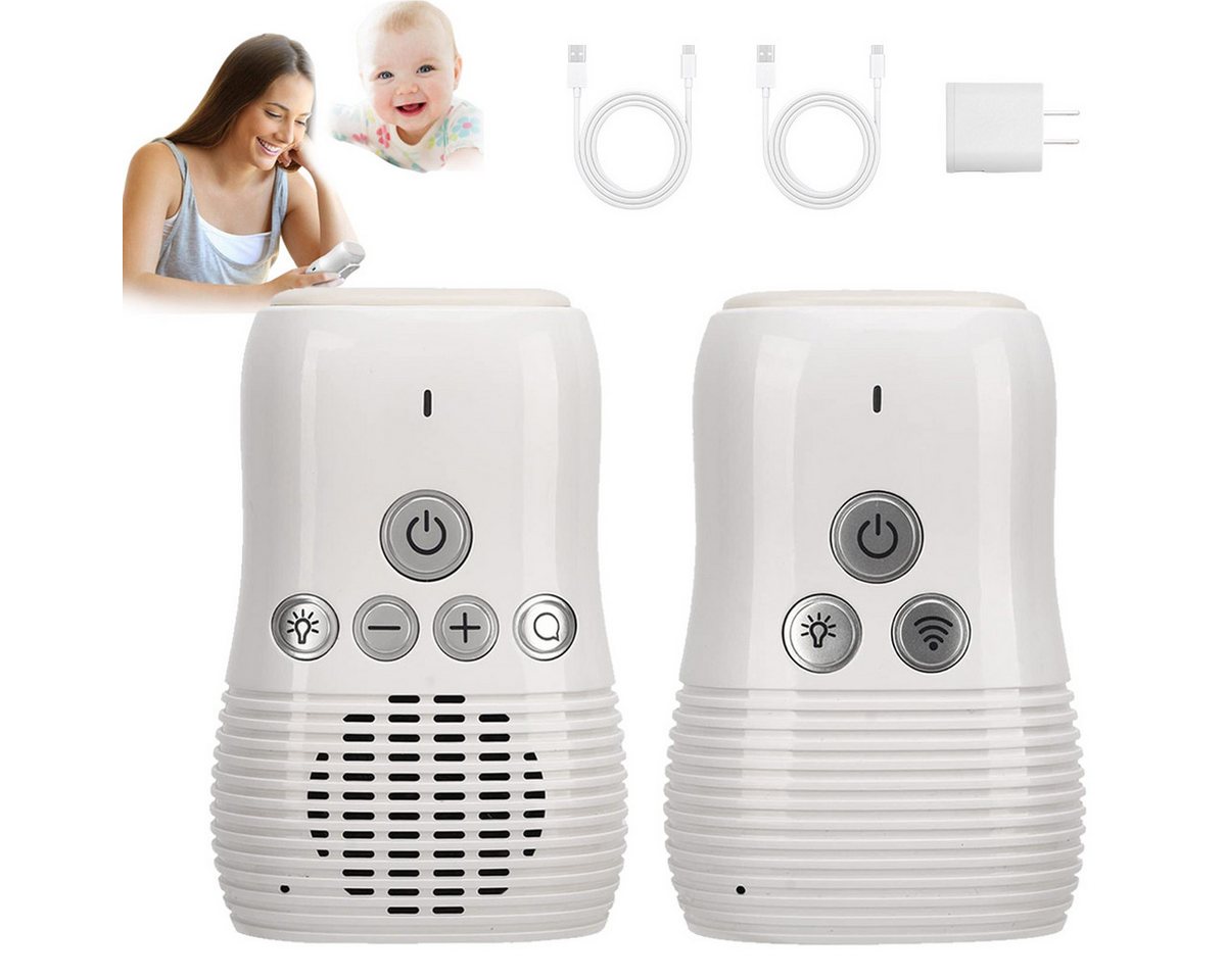 JUBOUEL Babyphone Babyphone Zwei-Wege-Gegensprechanlage, ECO/VOX-Modi,1000f günstig online kaufen