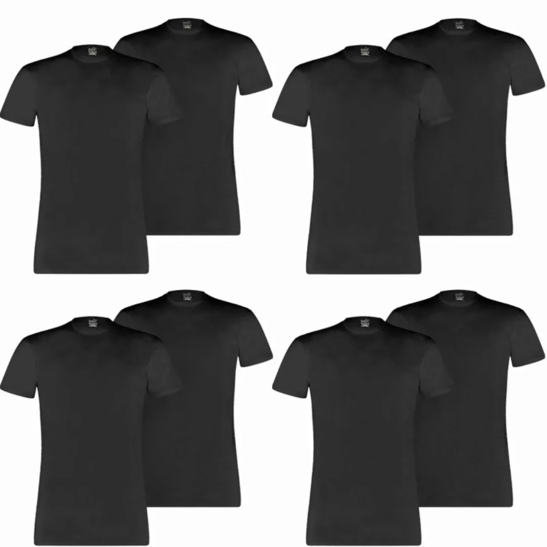 Puma Herren 8er Pack T-Shirt Round Neck Kurzarm Einfarbig Rundhals, Größen: günstig online kaufen