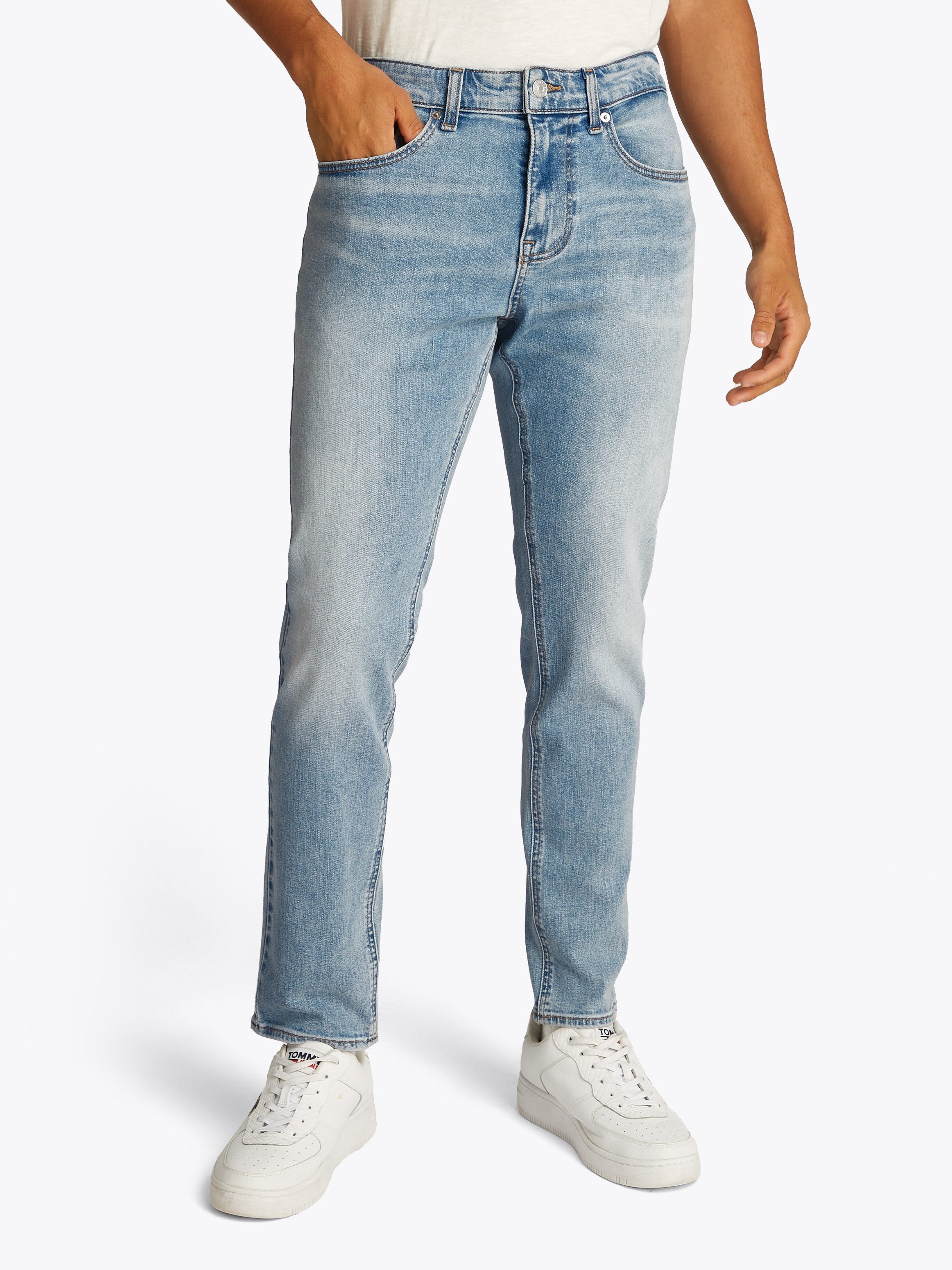 Tommy Jeans Slim-fit-Jeans "Austin Slim Tapered", zum Knöchel hin schmaler günstig online kaufen