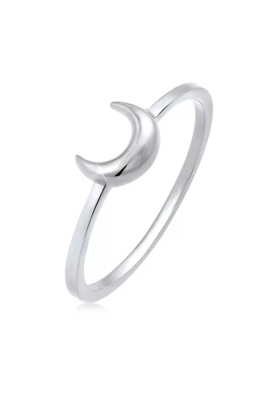 Elli Fingerring "Halbmond Mond Astro Basic 925 Silber" günstig online kaufen