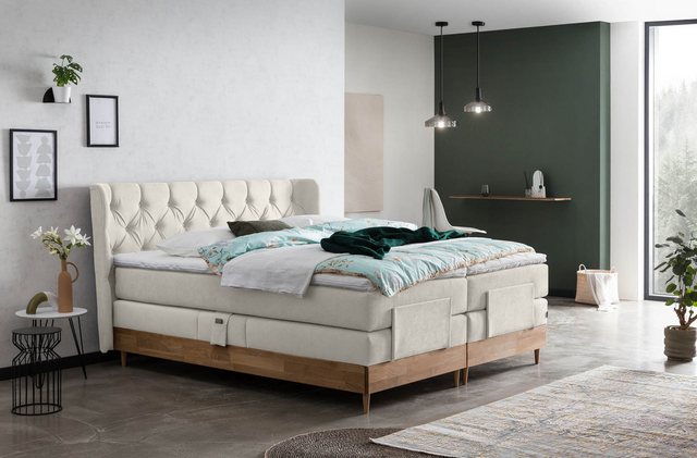 Belanoti Boxspringbett EON (Boxspringbett 160x200 elektrisch verstellbar Be günstig online kaufen