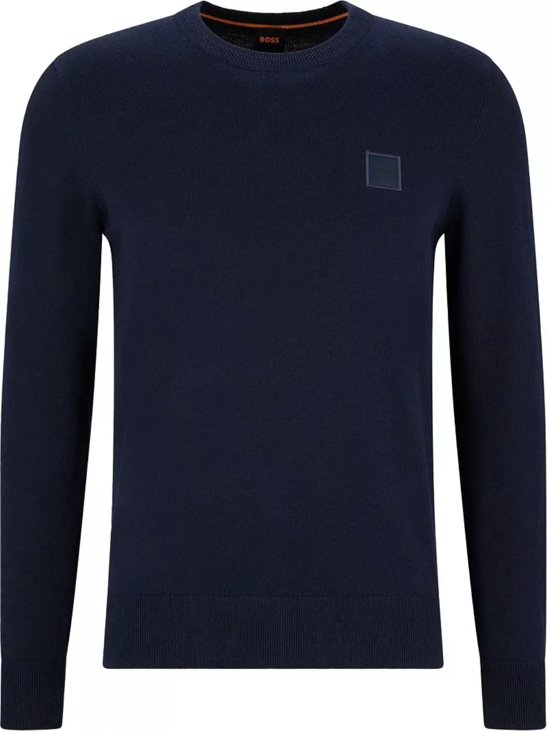 BOSS Pullover Kanovano Navy - Größe M günstig online kaufen