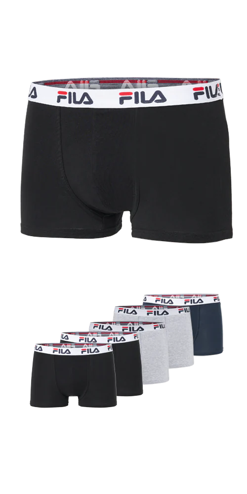 Fila Boxershorts, (5er Pack), mit Logobund günstig online kaufen