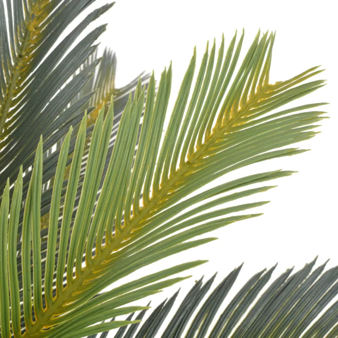 Künstliche Pflanze Cycas-palme Mit Topf Grün 90 Cm günstig online kaufen
