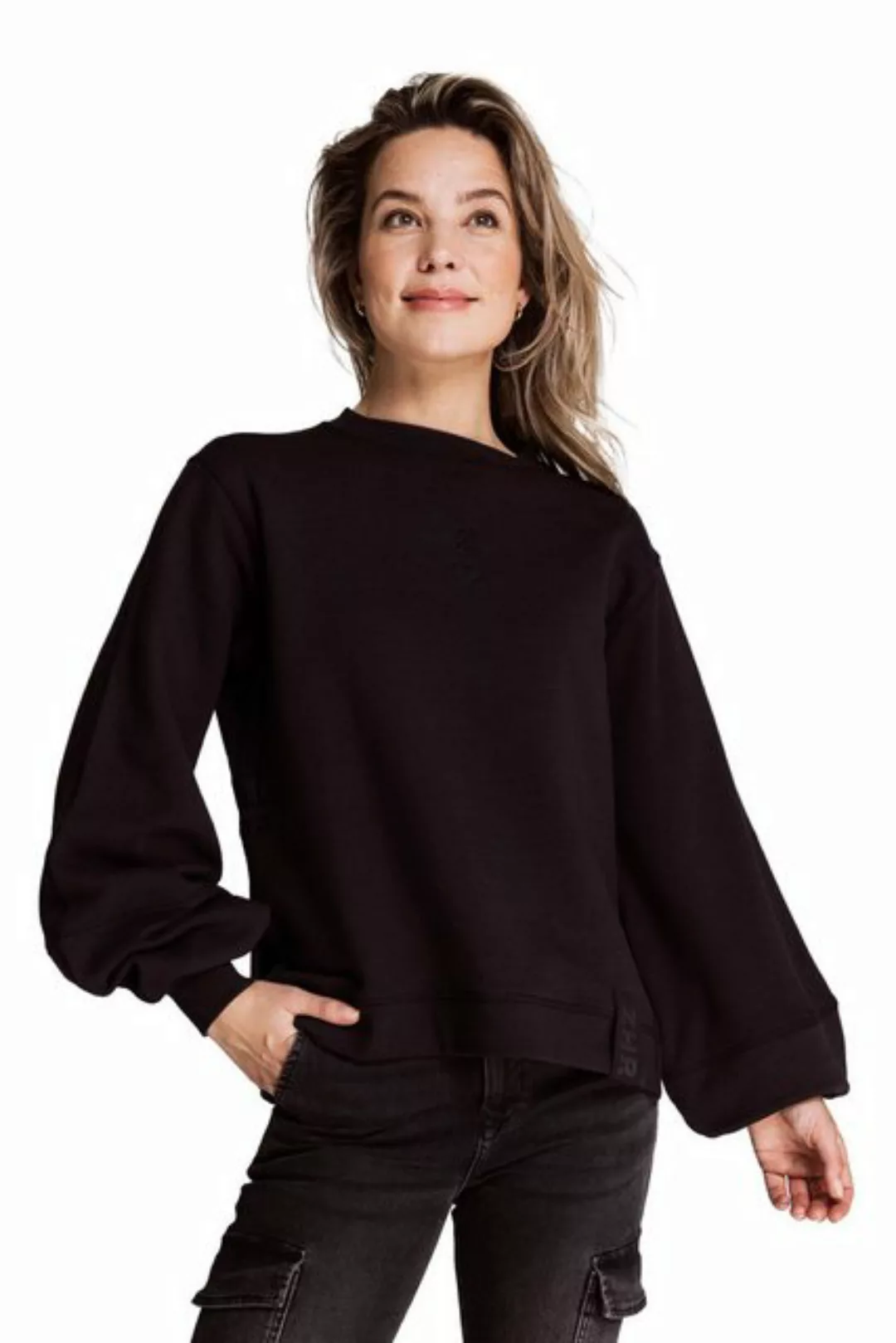 Zhrill Strickpullover Pullover ZHMAREEN Schwarz Care-Label vor dem Waschen günstig online kaufen