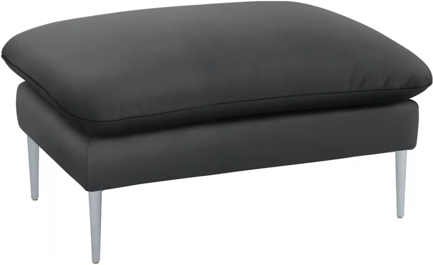 W.SCHILLIG Hocker »enjoy&MORE«, Füße silber matt, Breite 106 cm günstig online kaufen