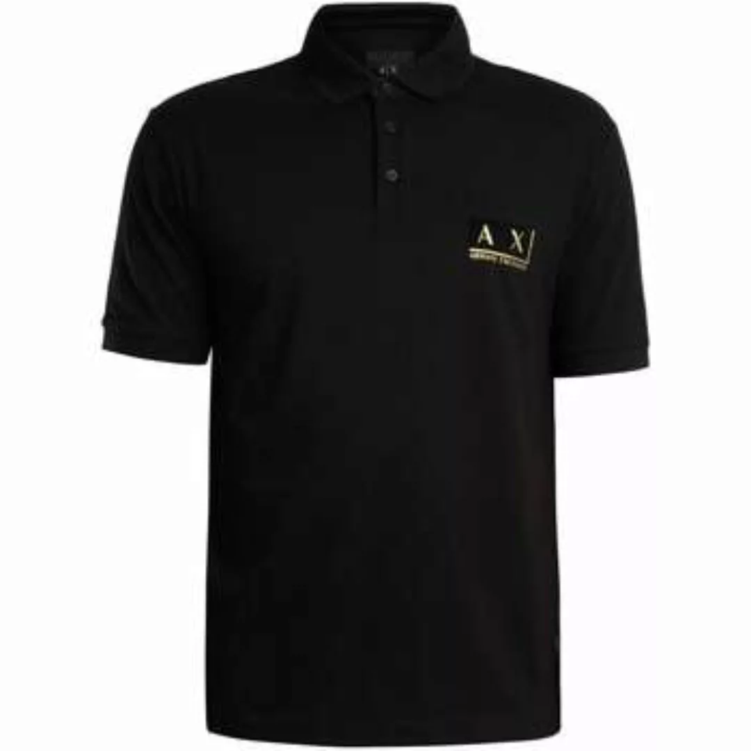 EAX  Poloshirt Poloshirt mit regulärem Logo auf der Brust günstig online kaufen