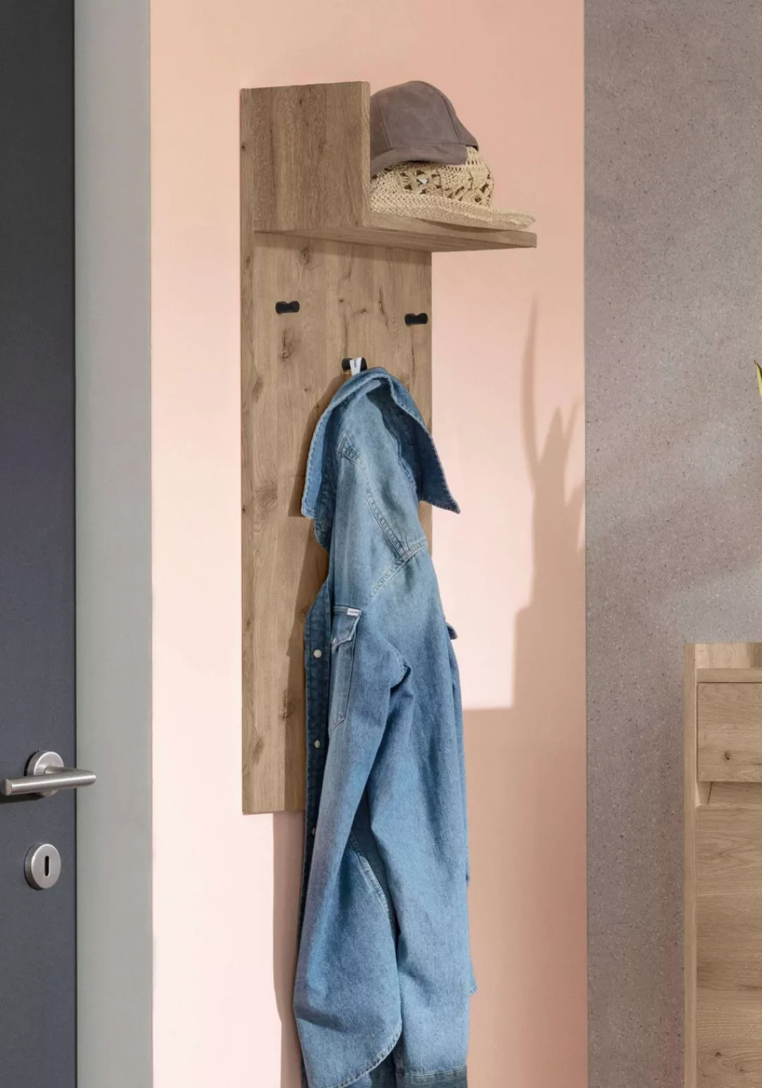 INOSIGN Garderobenpaneel "Kosmo", Mit Hutablage, Breite 35 cm günstig online kaufen