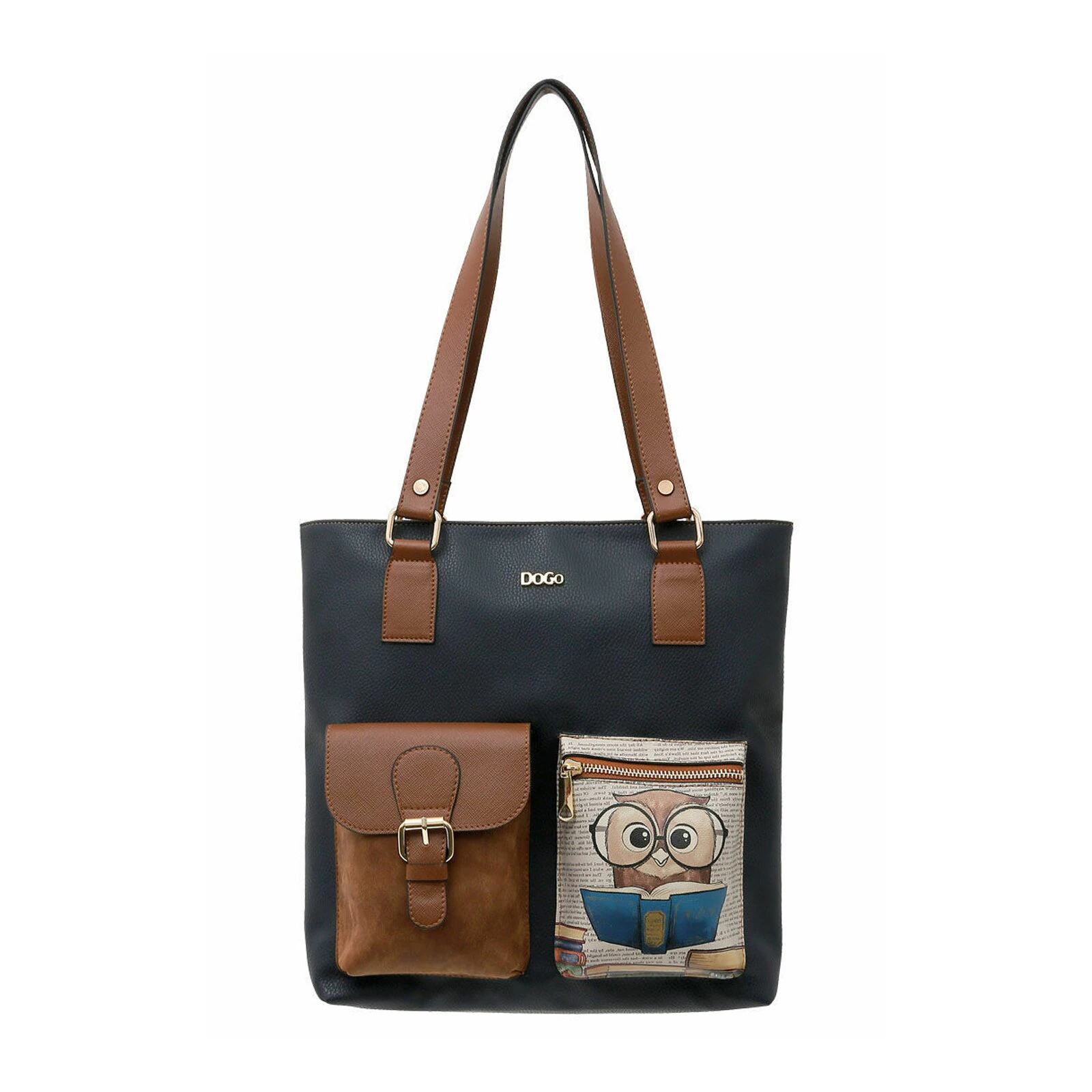 DOGO Umhängetasche "Damen The Wise Owl Vegan Damen Handtaschen (Fashion) / günstig online kaufen